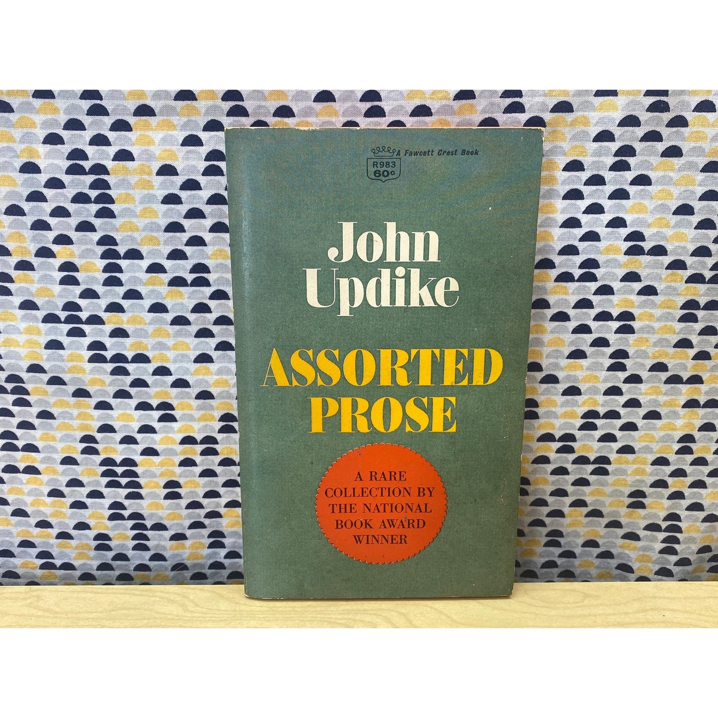 Assorted Prose - John Updike - Vintage Paperback Book - Fawcett Crest Edition