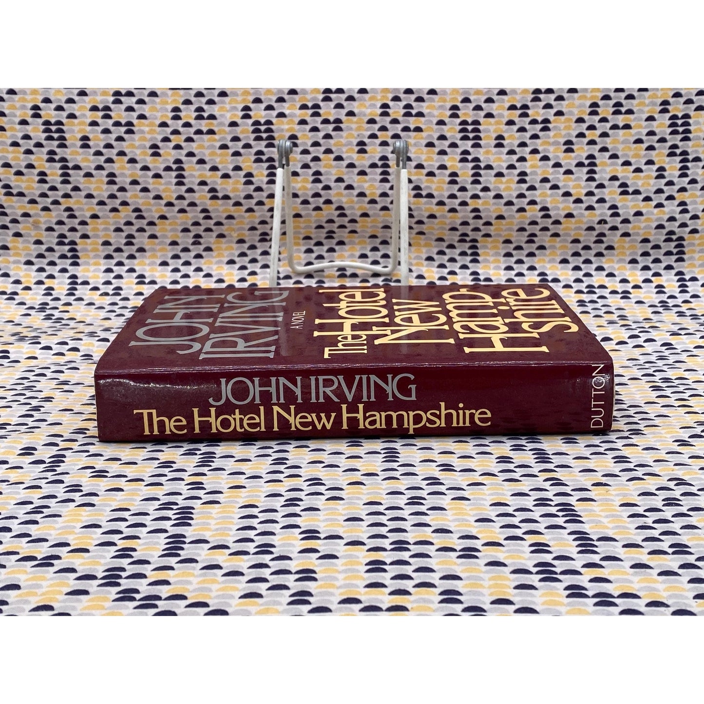The Hotel New Hampshire - John Irving - Vintage Paperback Book - E.P. Dutton & Co. Edition
