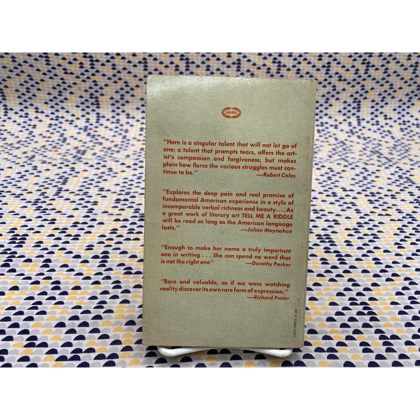 Tillie Olsen - Tell Me A Riddle - Vintage Paperback - Dell Edition