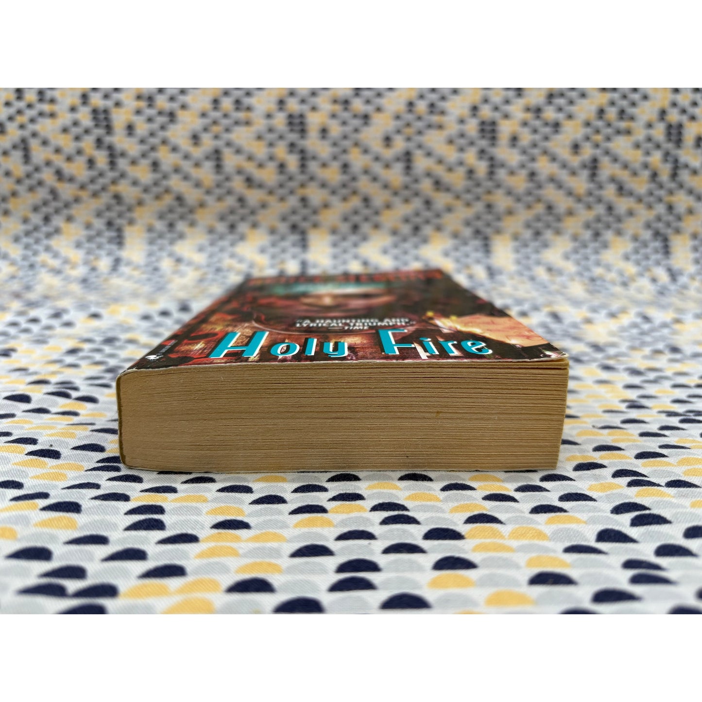 Holy Fire - Bruce Sterling - Vintage Paperback Book - Bantam Edition