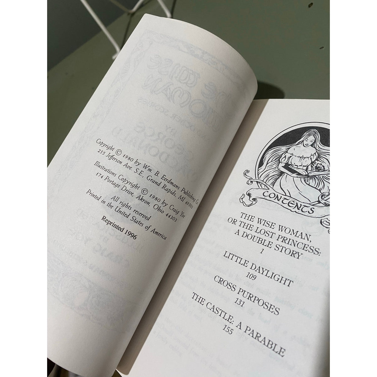 The Wise Woman and Other Fantasy Stories - George Macdonald - illustrated by Craig Yoe - Eerdmans - Vintage Paperbacks