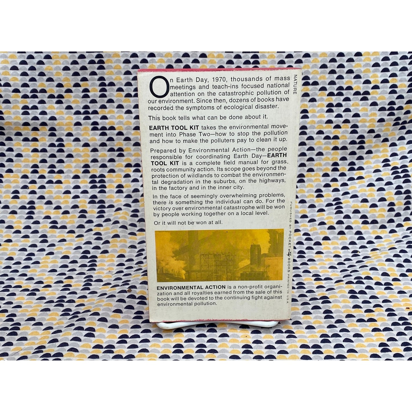 Earth Tool Kit - A Field Manual for Environmental Action - National Staff for Environmental Action - Vintage Paperback Book - Pocket Edition