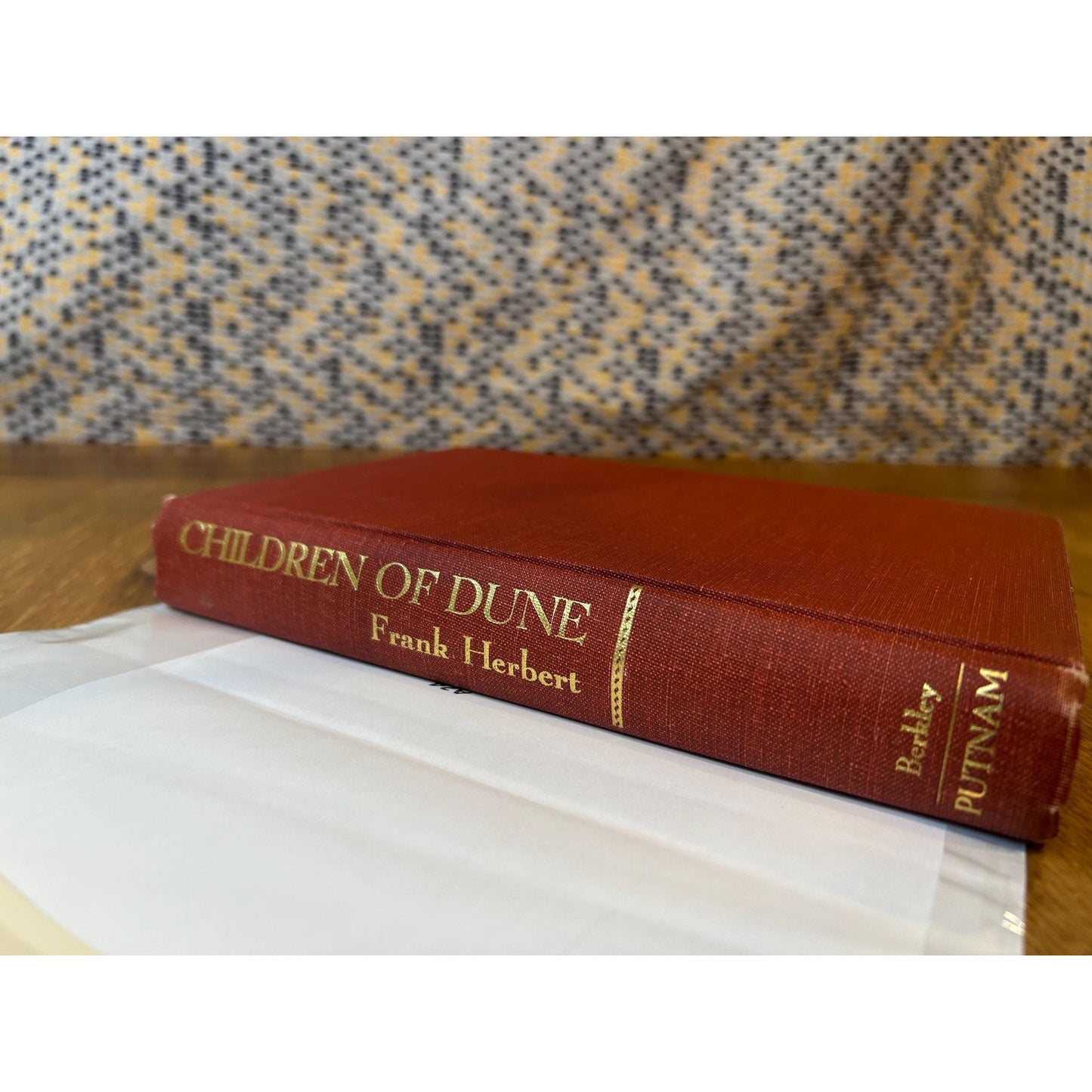 Children of Dune - Frank Herbert - Vintage Hardcover Book - Berkley Publishing - 1976 First Edition, 5th Printing
