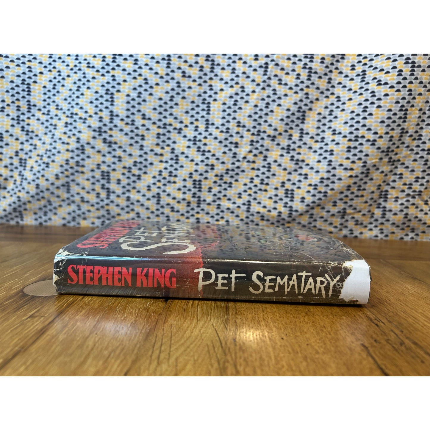 Pet Sematary - Stephen King - Vintage Hardcover - 1983 Doubleday - O21 Gutter