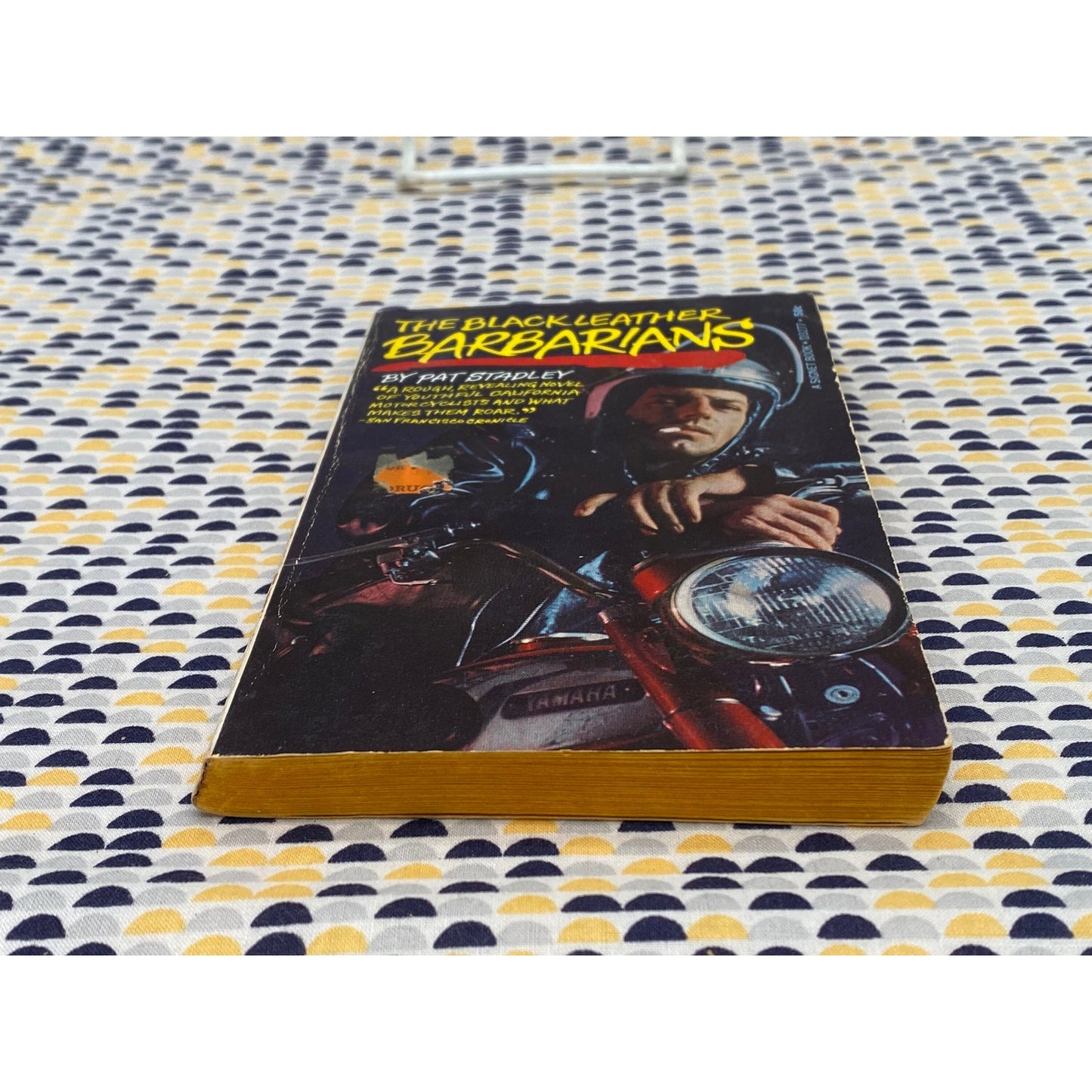 The Black Leather Barbarians - Pat Stadely - Vintage Paperback Book - Signet