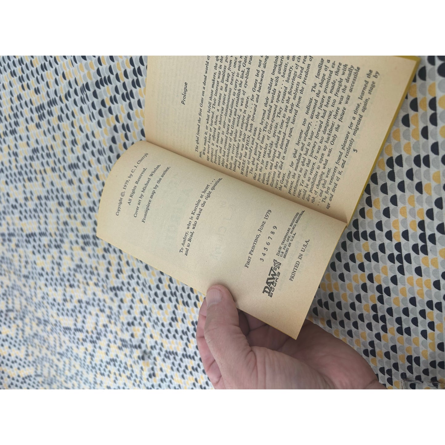 Fires Of Azeroth - C.J. Cherryh - Vintage Paperback Book - Daw Edition