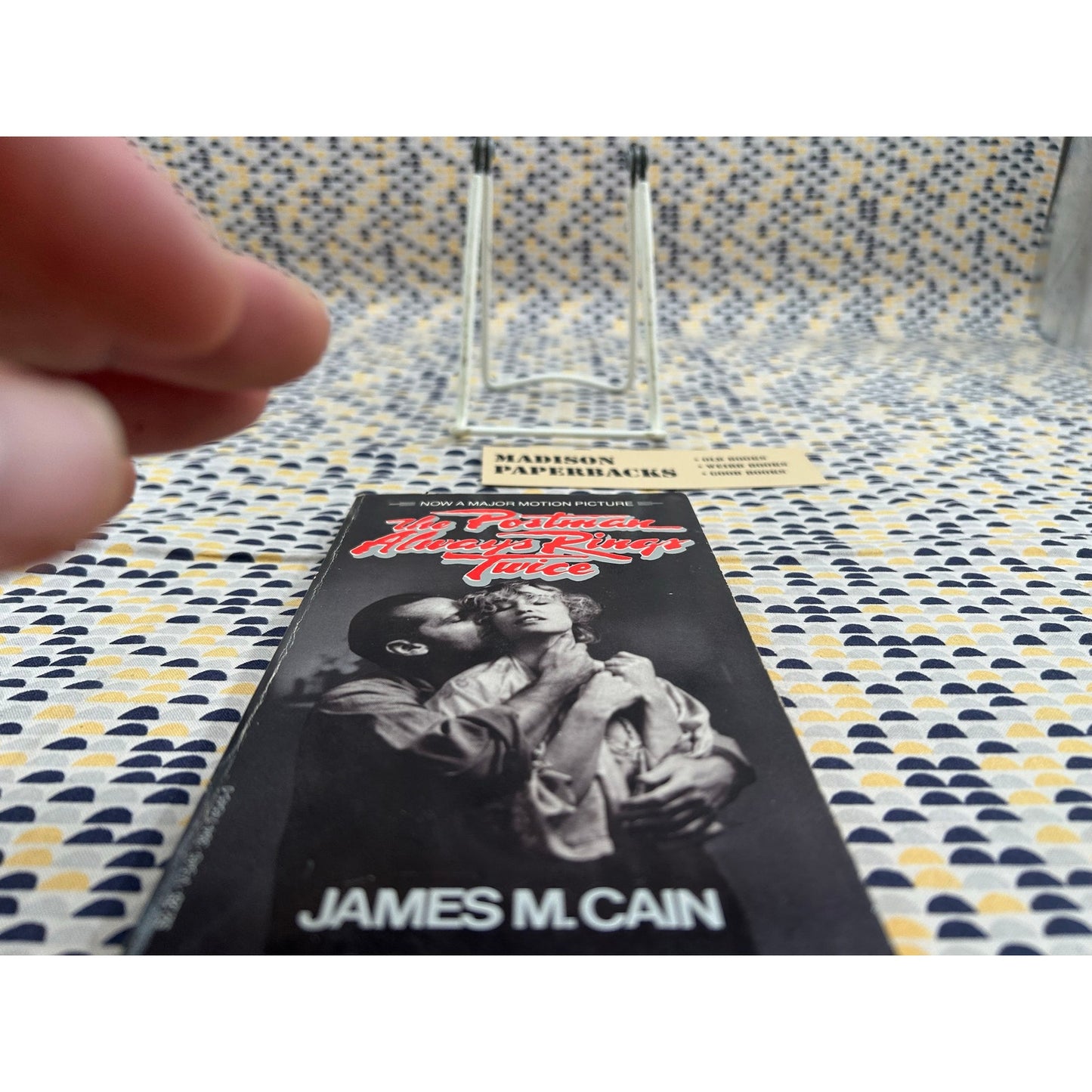 The Postman Always Rings Twice - James M. Cain - Paperback - Movie Tie IN