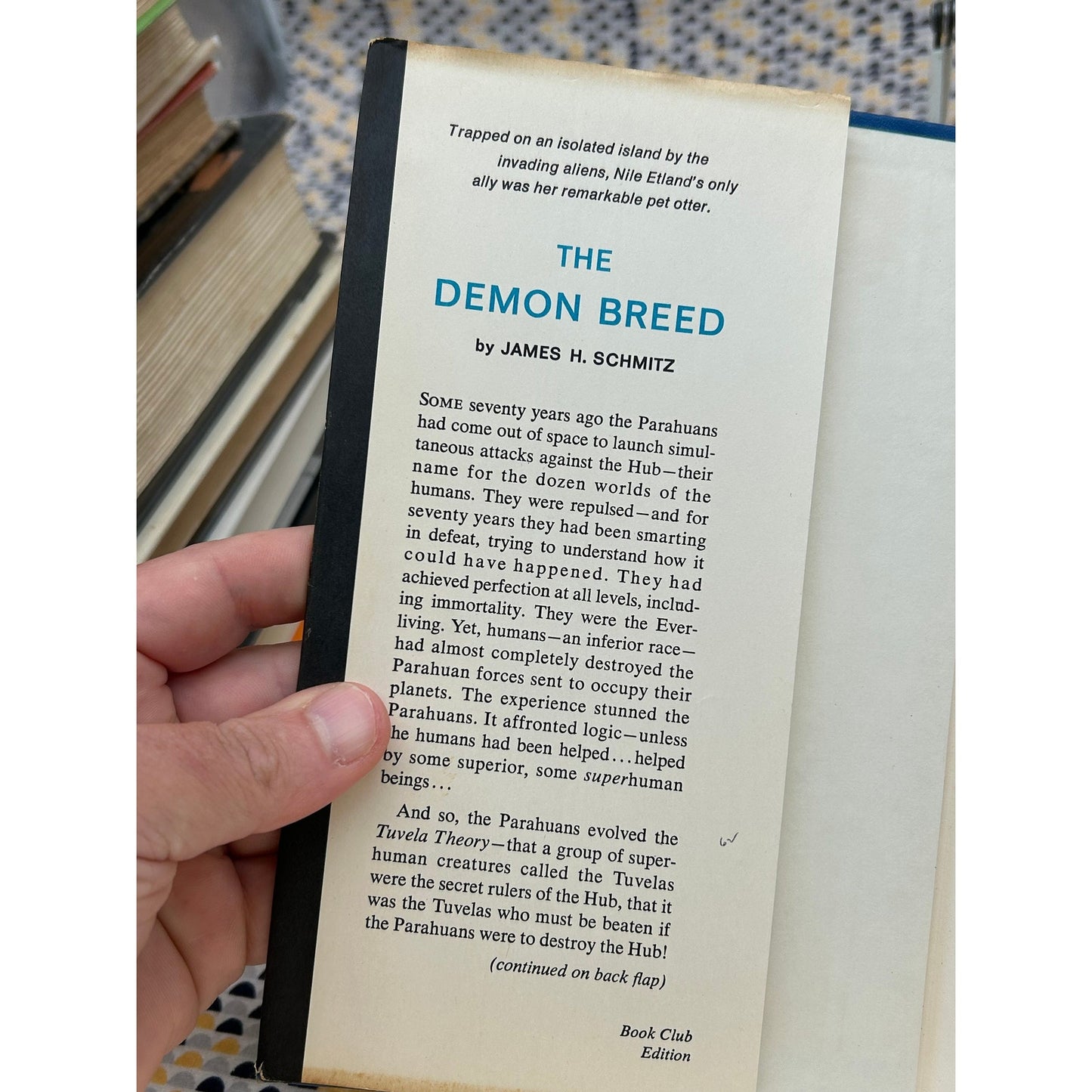 The Demon Breed - James M Schmitz - Ace Books - Club Edition - Dillon Cover Art