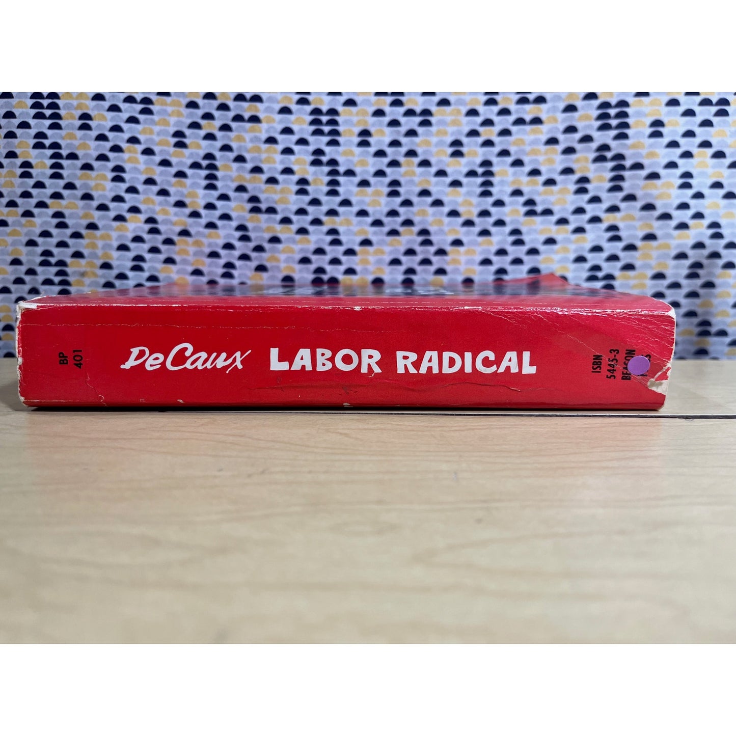 Labor Radical - From the Wobblies to CIO - Len De Caux - Vintage Paperback Book - Beacon Press Boston