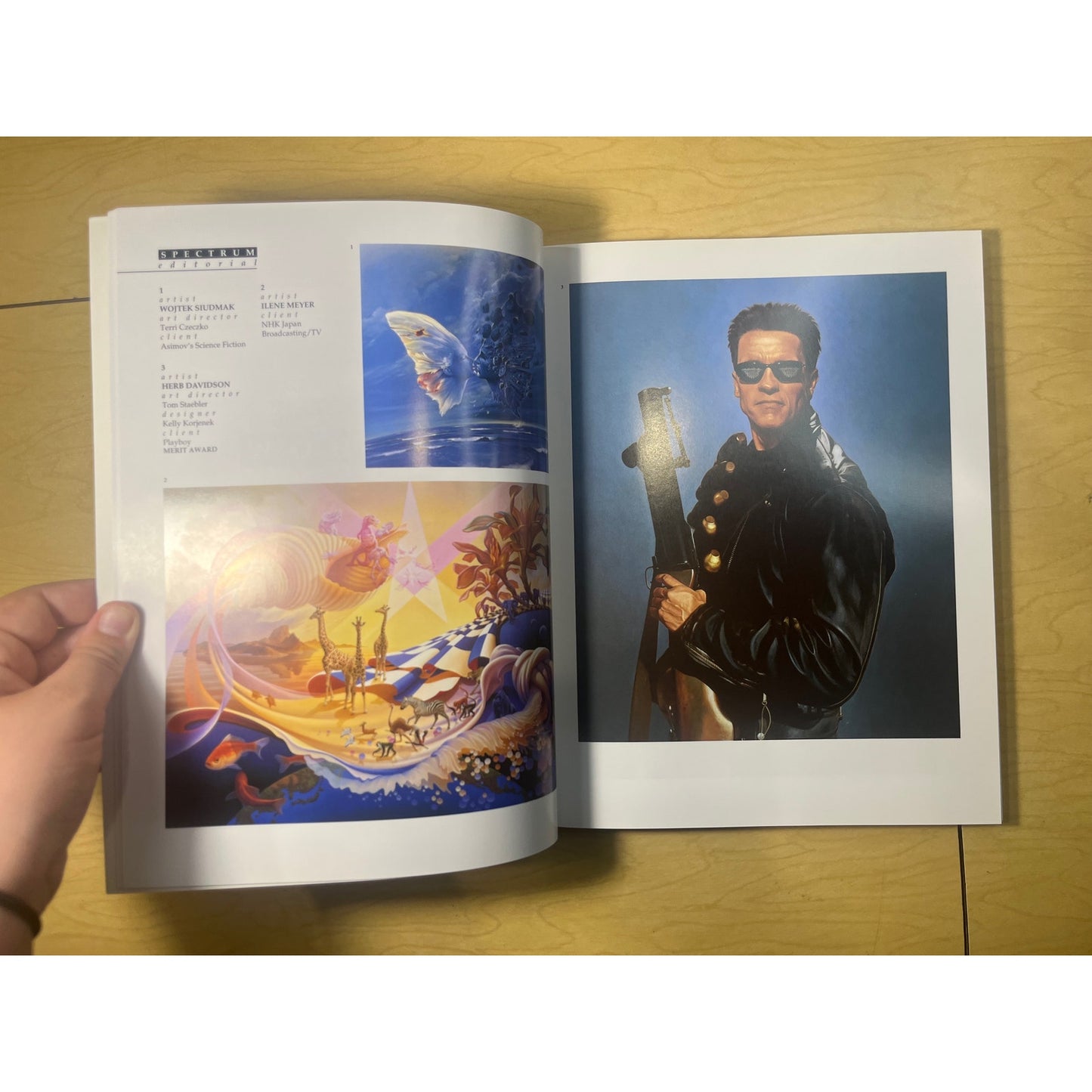 Spectrum #1 - The Best In Contemporary Fantastic Art - Paperback