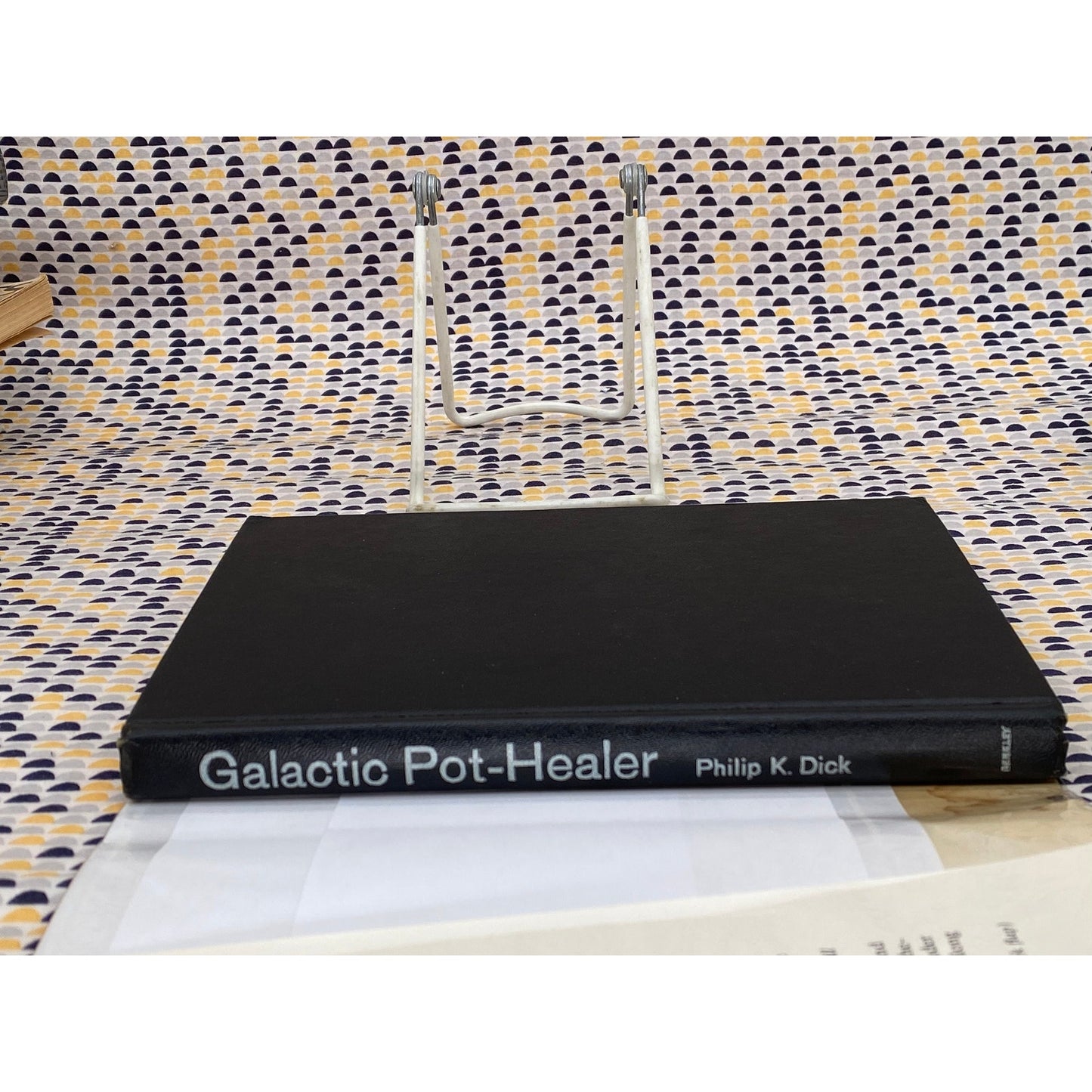 Galactic Pot Healer - Philip K. Dick - Vintage Hardcover Book - 1969 Berkley Books - Book Club Edition