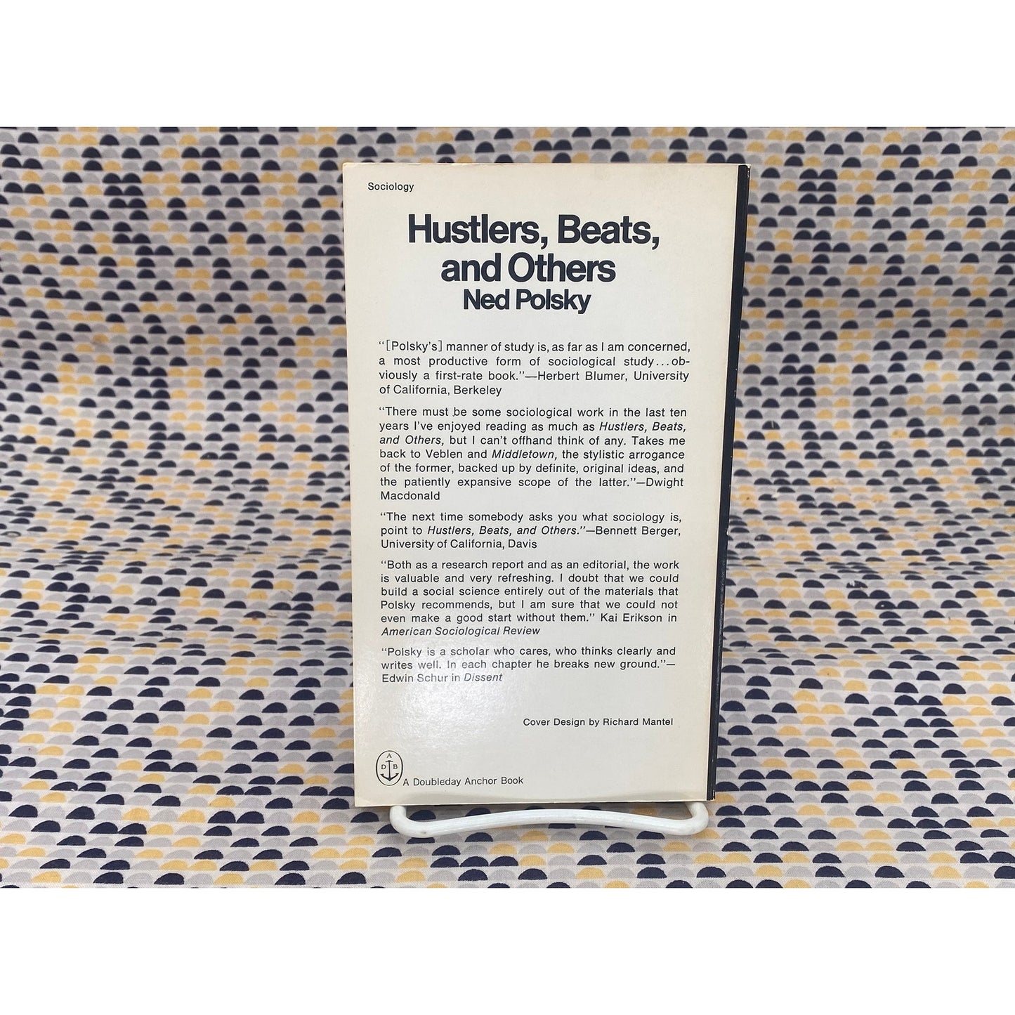 Hustlers, Beats, And Others - Ned Polsky - Vintage Paperback Book - Anchor Press/Doubleday Edition