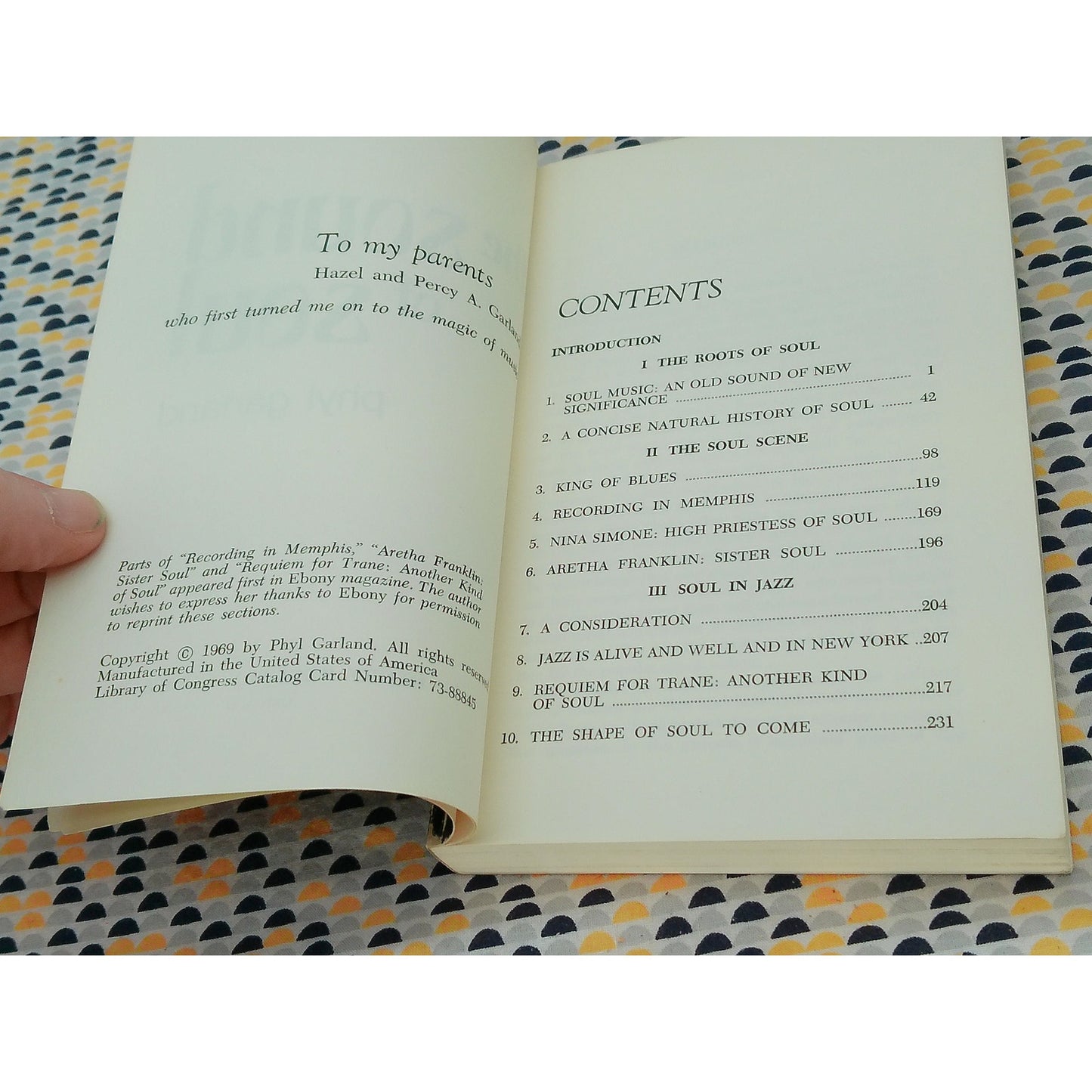 The Sound Of Soul - Phyl Garland - Henry Regnery Co. Edition