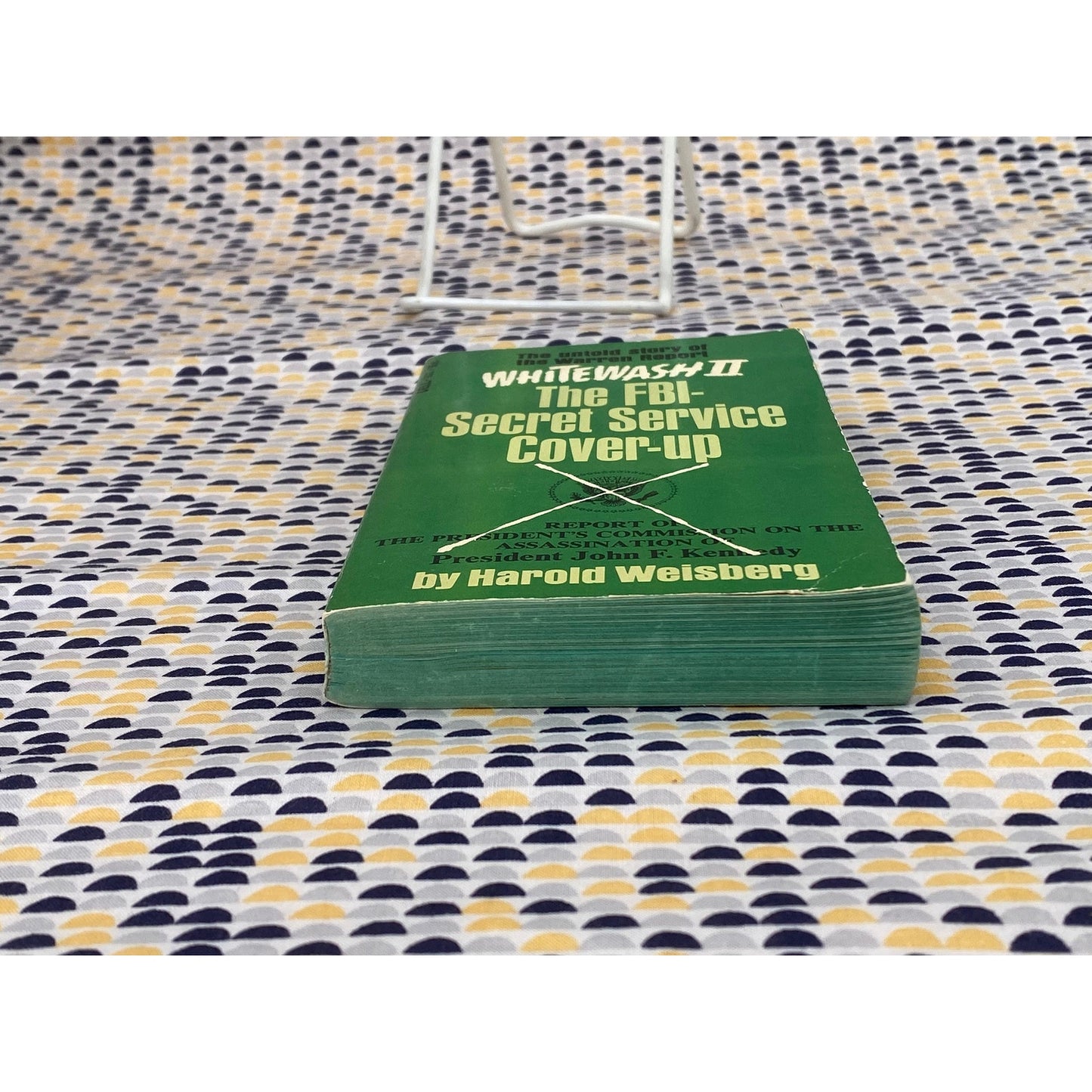 Whitewash II: The FBI-Secret Service Cover-up - Harold Weisberg - Vintage Paperback Book - Dell Edition