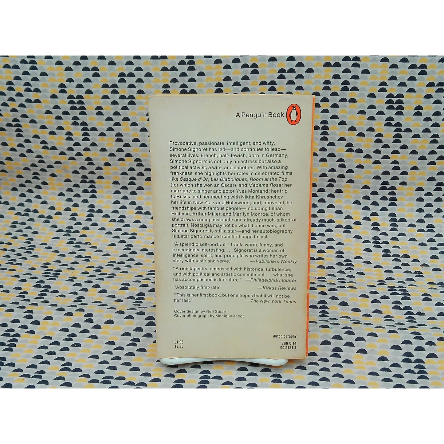 Nostalgia Isn't What It Used To Be - Simone Signoret - Penguin Edition