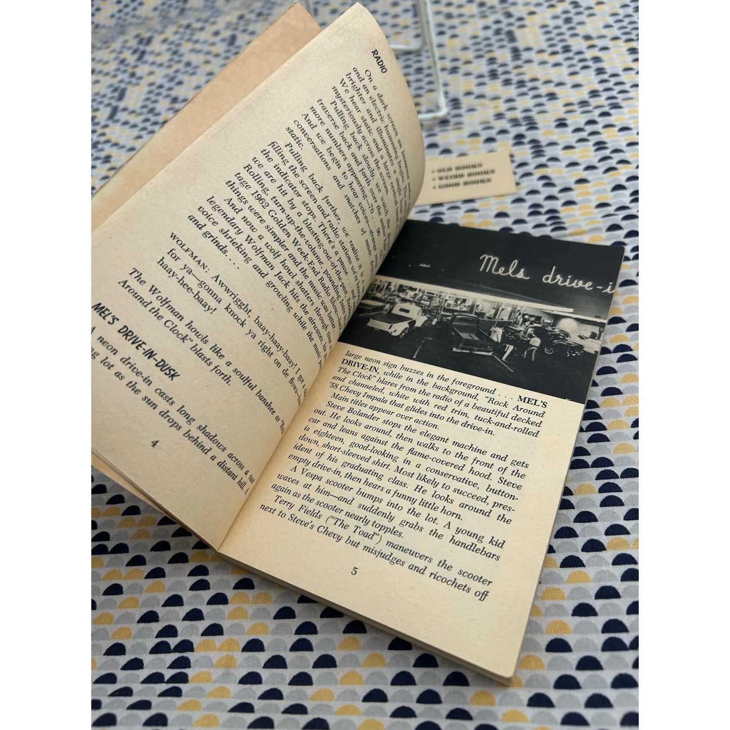 American Graffiti - George Lucas - Vintage Paperback Book - Movie Novelization
