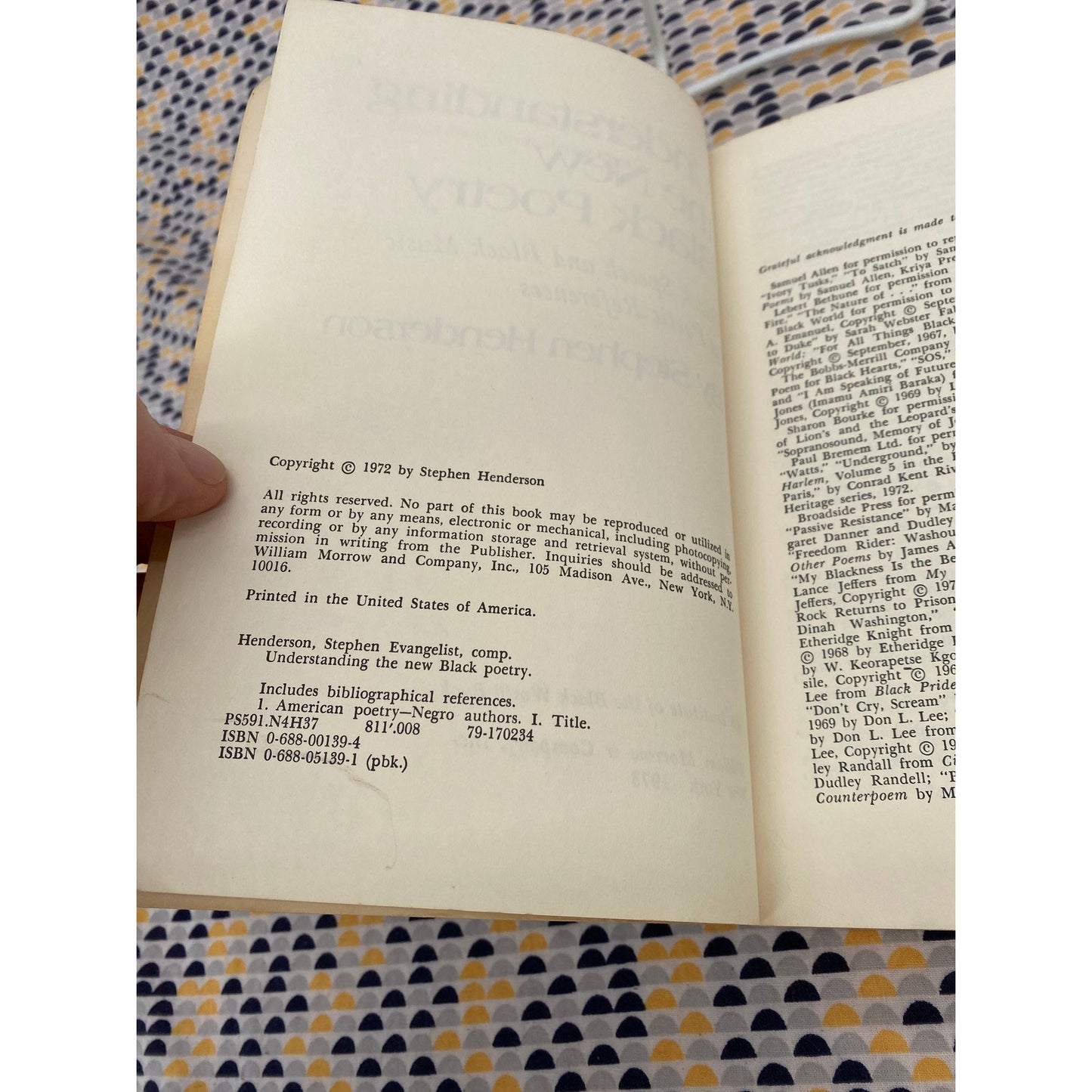 Understanding the New Black Poetry - Black Speech & Music as Poetic Reference