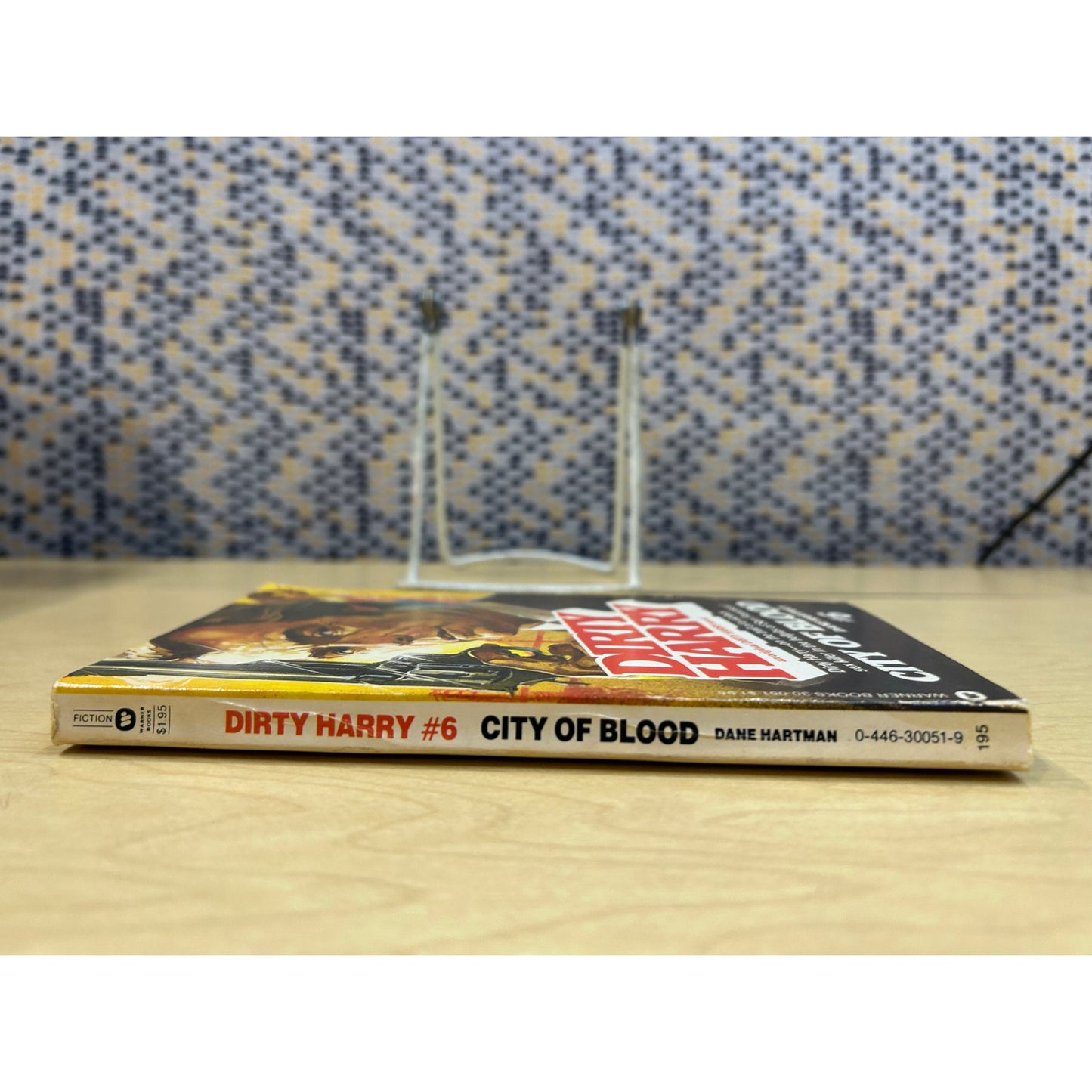 Dirty Harry #6 - City of Blood - Dane Hartman - Tie-In - Warner Books Edition
