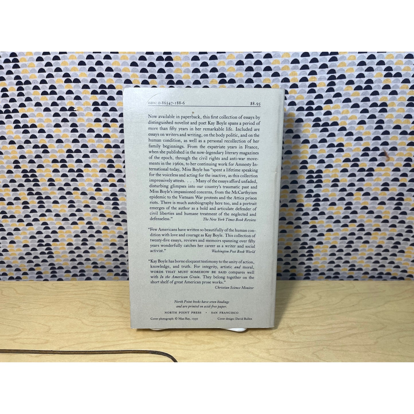 Words That Must Somehow Be Said - Kay Boyle - North Point Press - Paperback