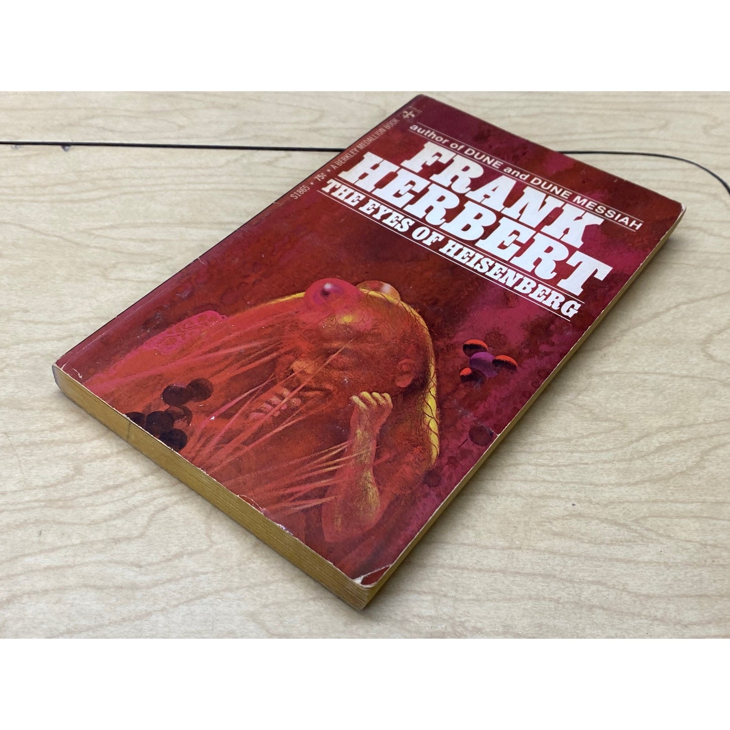 The Eyes of Heisenberg - Frank Herbert - Vintage Paperback Book - 75 cent Berkley Medallion Edition