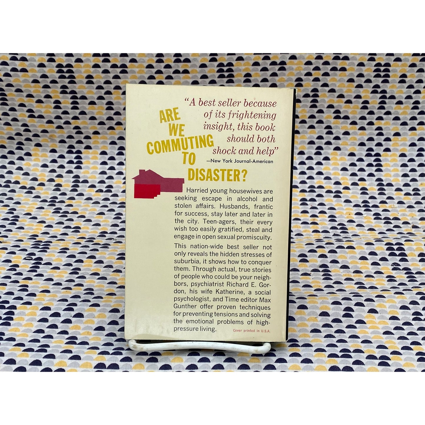 The Split-Level Trap - Richard E., Katherine K., and Max Gordon, Gordon, and Gunther - Vintage Paperback Book - Dell Edition