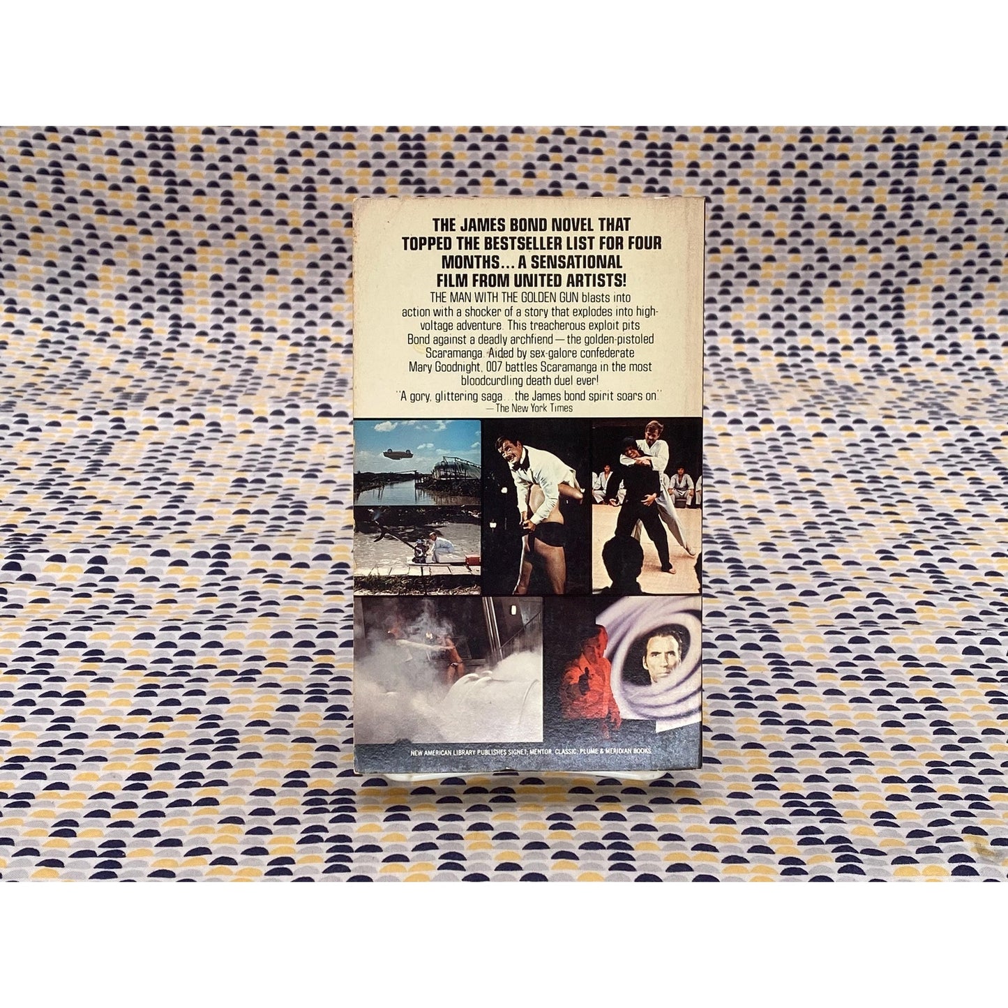 The Man with the Golden Gun - Ian Fleming - James Bond - Movie Tie in - Vintage Paperback Book