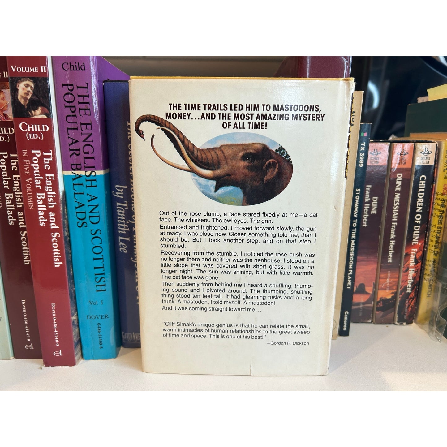 Mastodonia - Clifford D. Simak - Hardcover - Del Rey - Club Edition