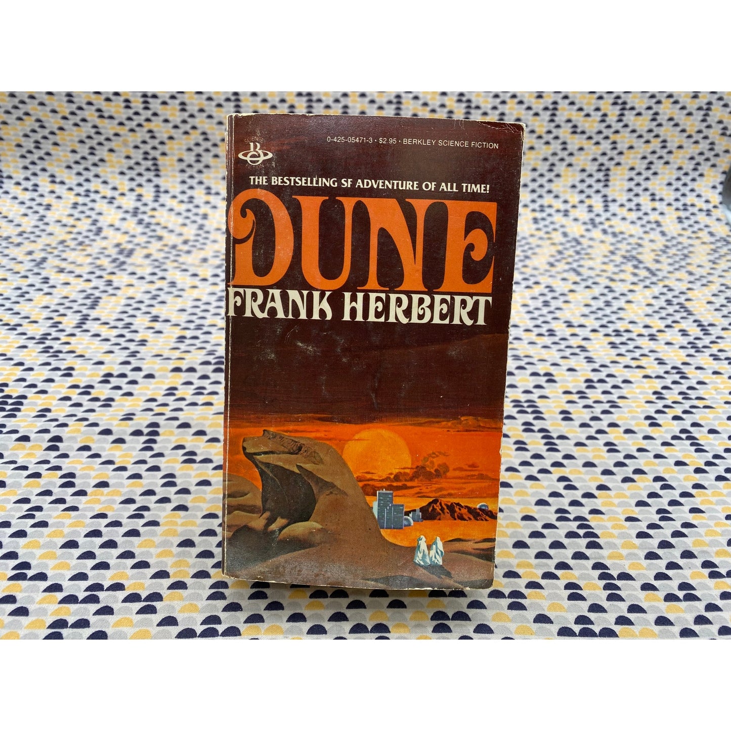 Dune - Frank Herbert - Vintage Paperback Book - Berkley Science Fiction