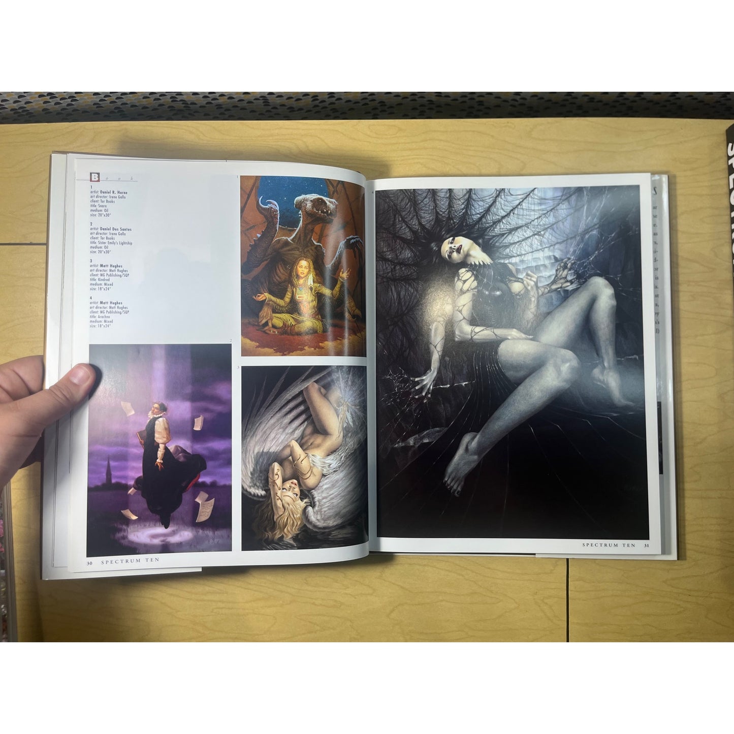 Spectrum #10 - The Best In Contemporary Fantastic Art - Hardcover