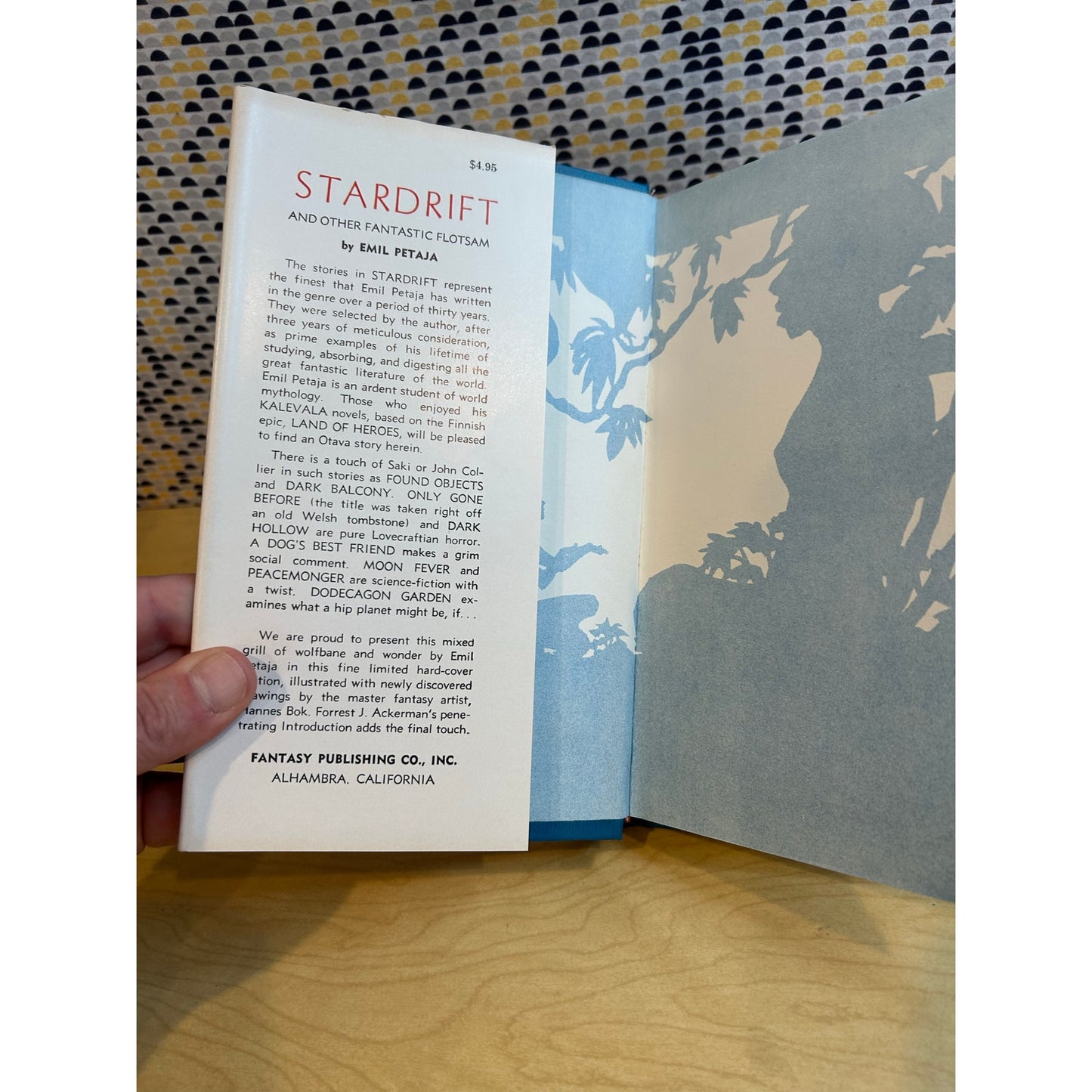 Stardrift - Emil Petaja - 1971 Fantasy Press - Hardcover - Art by Hannes B