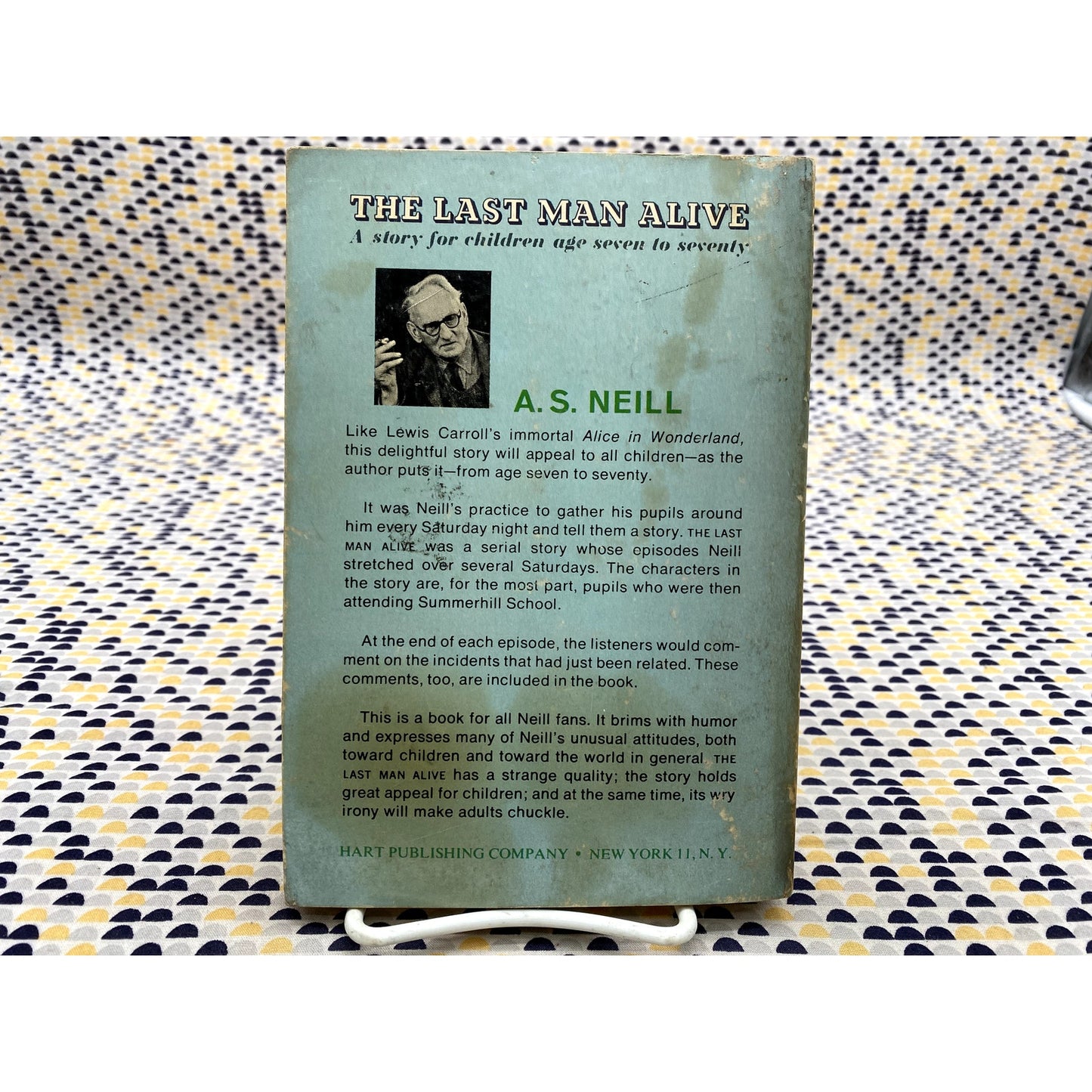 The Last Man Alive - A.S Neill - Hart - Paperback