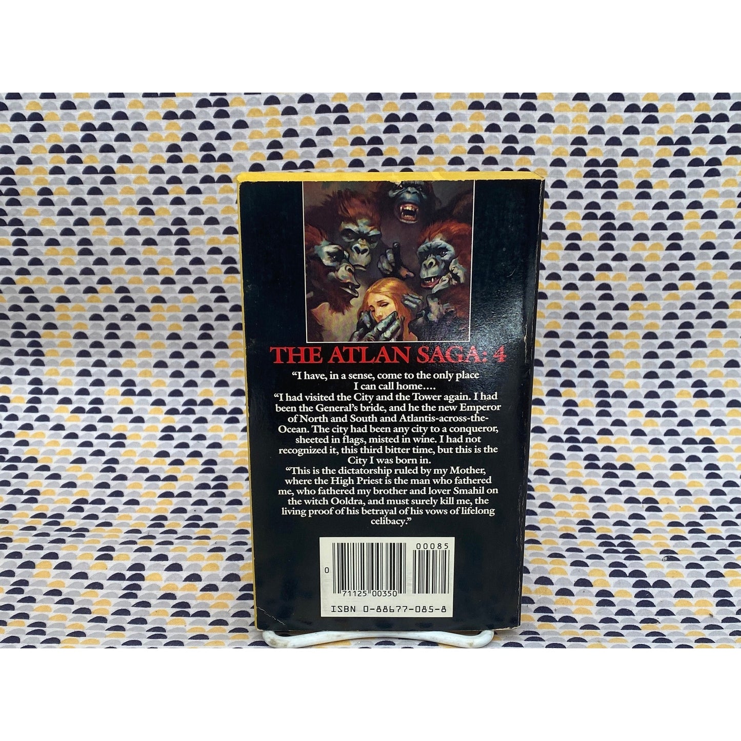 The City - Jane Gaskell - The Atlan Saga #4 - Vintage Paperback- Daw Edition
