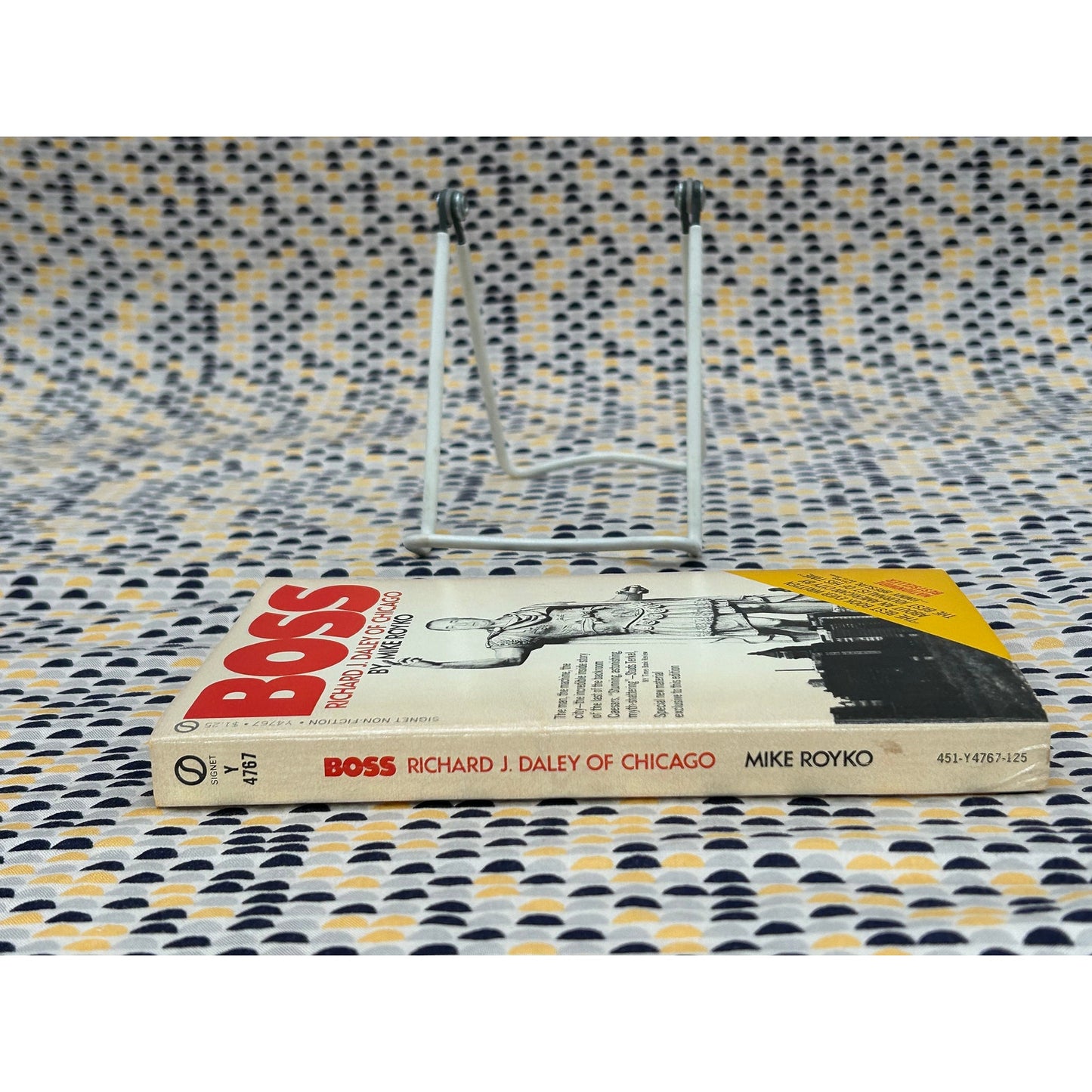 Boss - Richard J. Daley of Chicago - Mike Royko- Signet Non Fiction
