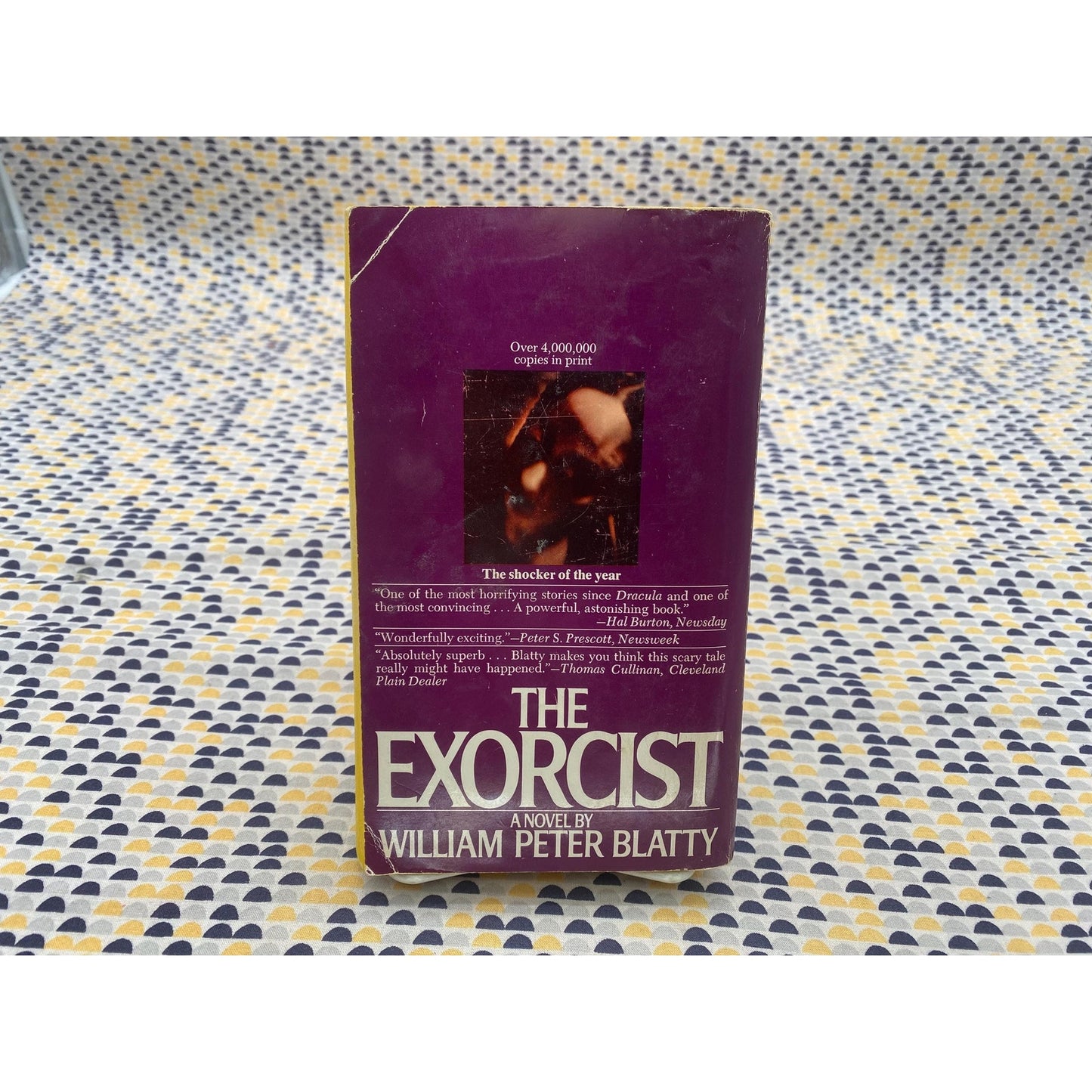 The Exorcist - William Peter Blatty - Vintage Paperback Book - Bantam Edition
