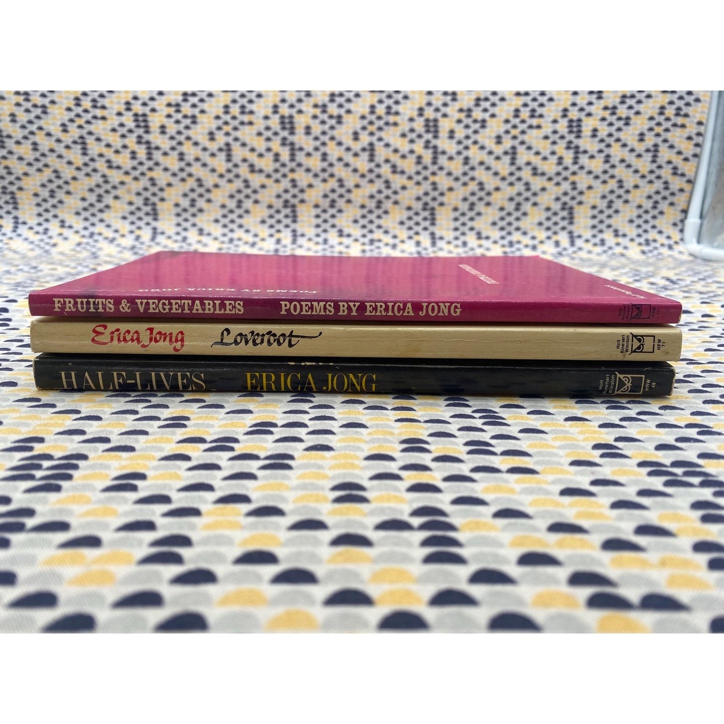 Poetry of Erica Jong - 3 book box set - Half-lives, Loveroot, Fruits and Vegetables - Holt Editions