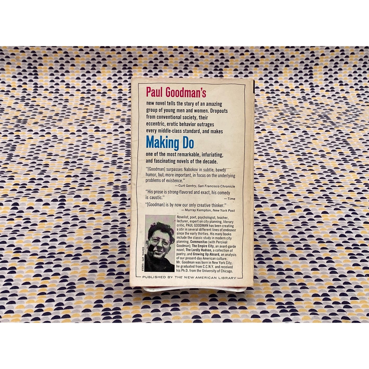 Growing Up Absurd - Paul Goodman - Vintage Paperback Book