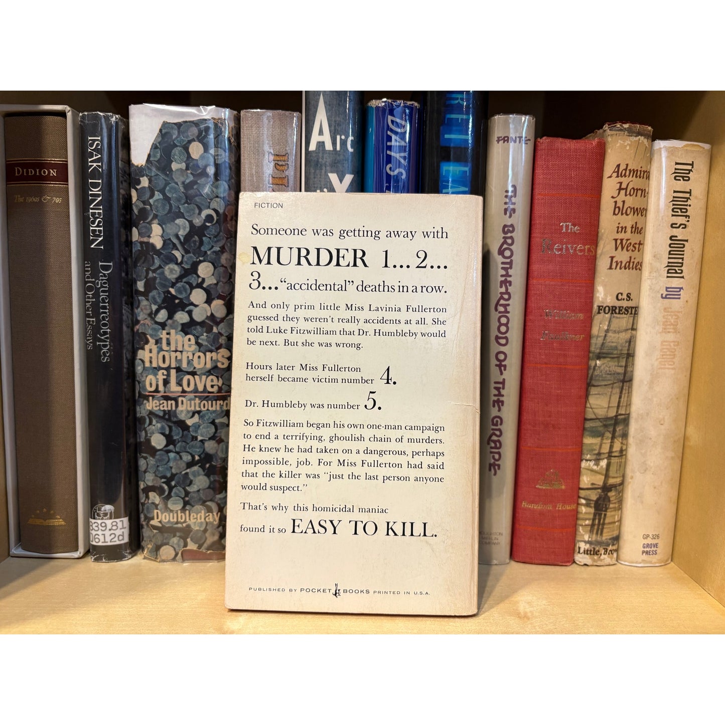 Easy To Kill - Agatha Christie - Pocket Books - Paperback