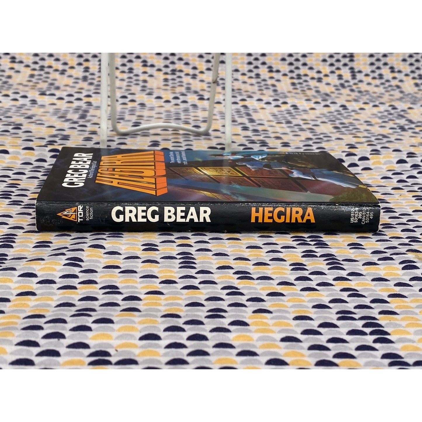 Hegira - Greg Bear - Vintage Paperback Book - Tor Edition