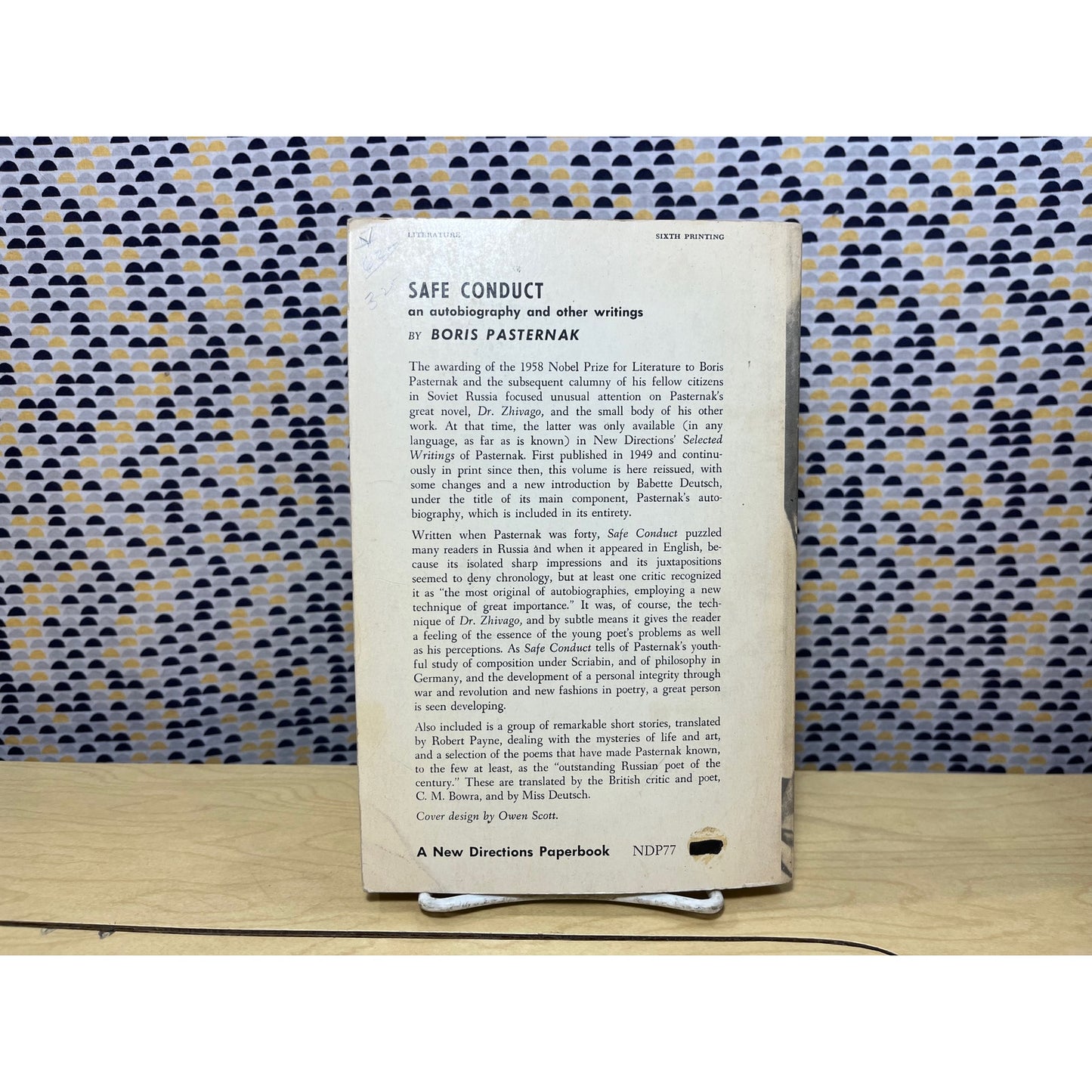 Safe Conduct, an Autobiography - Boris Pasternak - New Directions Books - Paperback