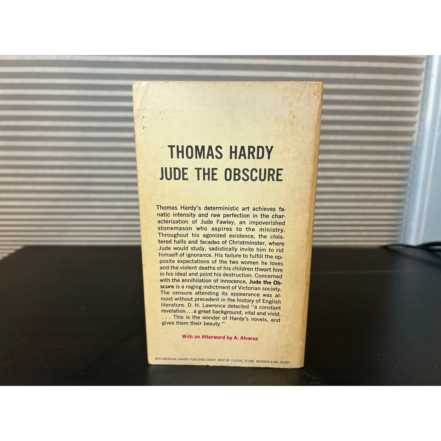 Jude the Obscure- Thomas Hardy - Vintage Paperback Signet Classics Edition
