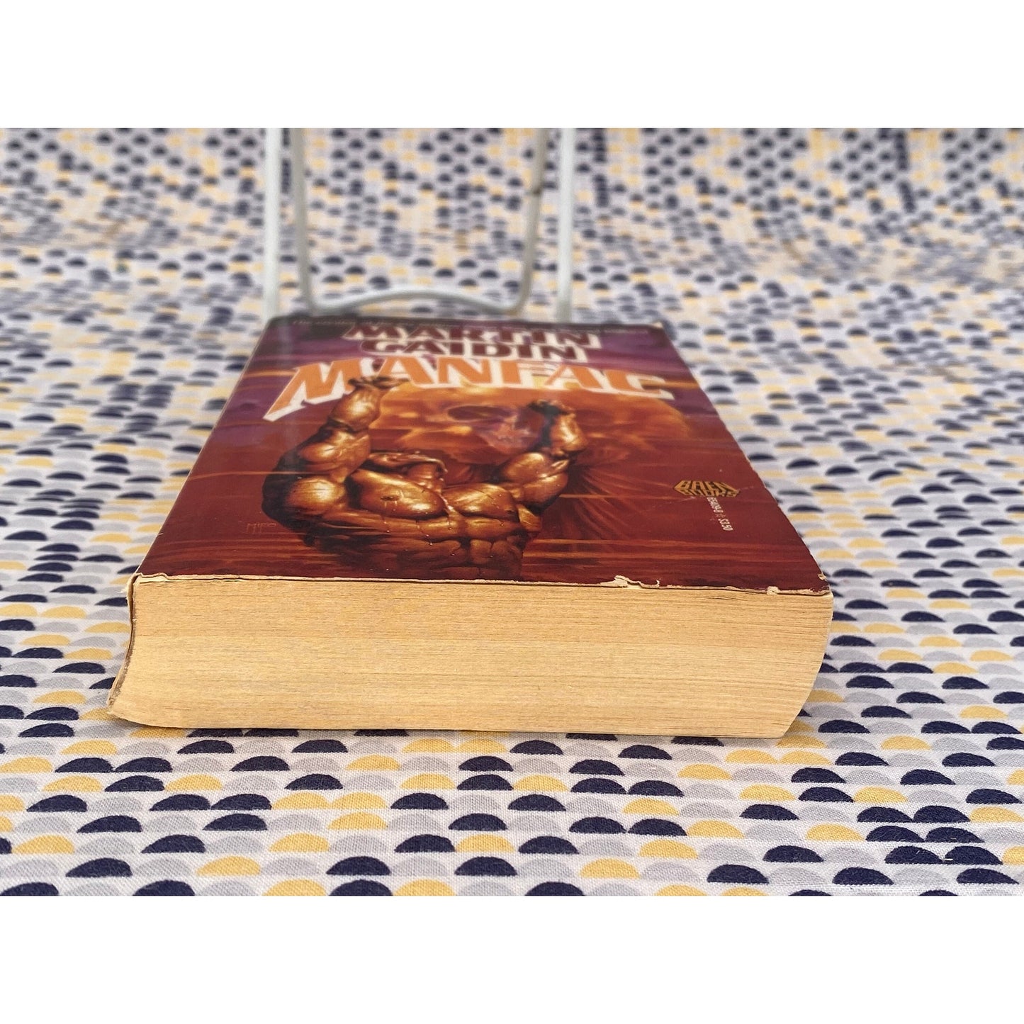 Manfac - Martin Caidin - Vintage Paperback Book - Baen Books Edition