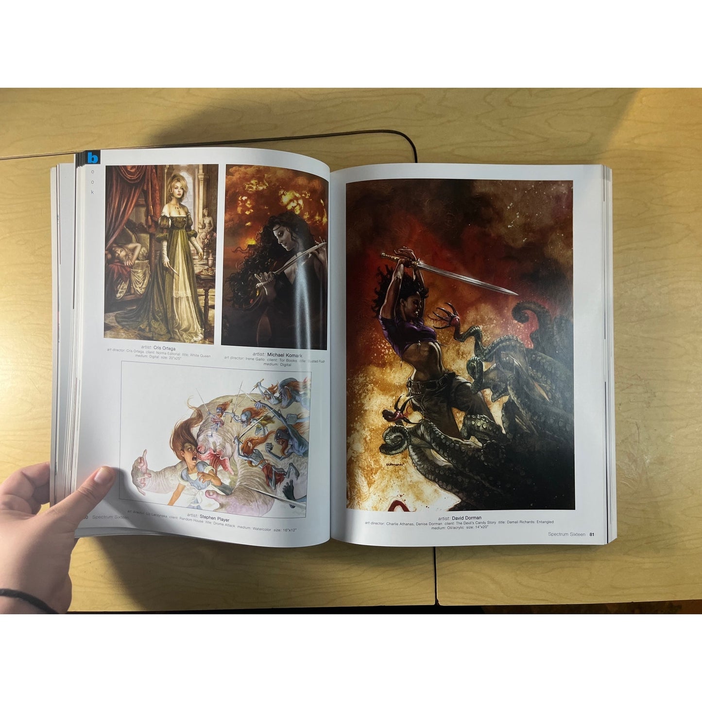 Spectrum #16 - The Best In Contemporary Fantastic Art - Paperback