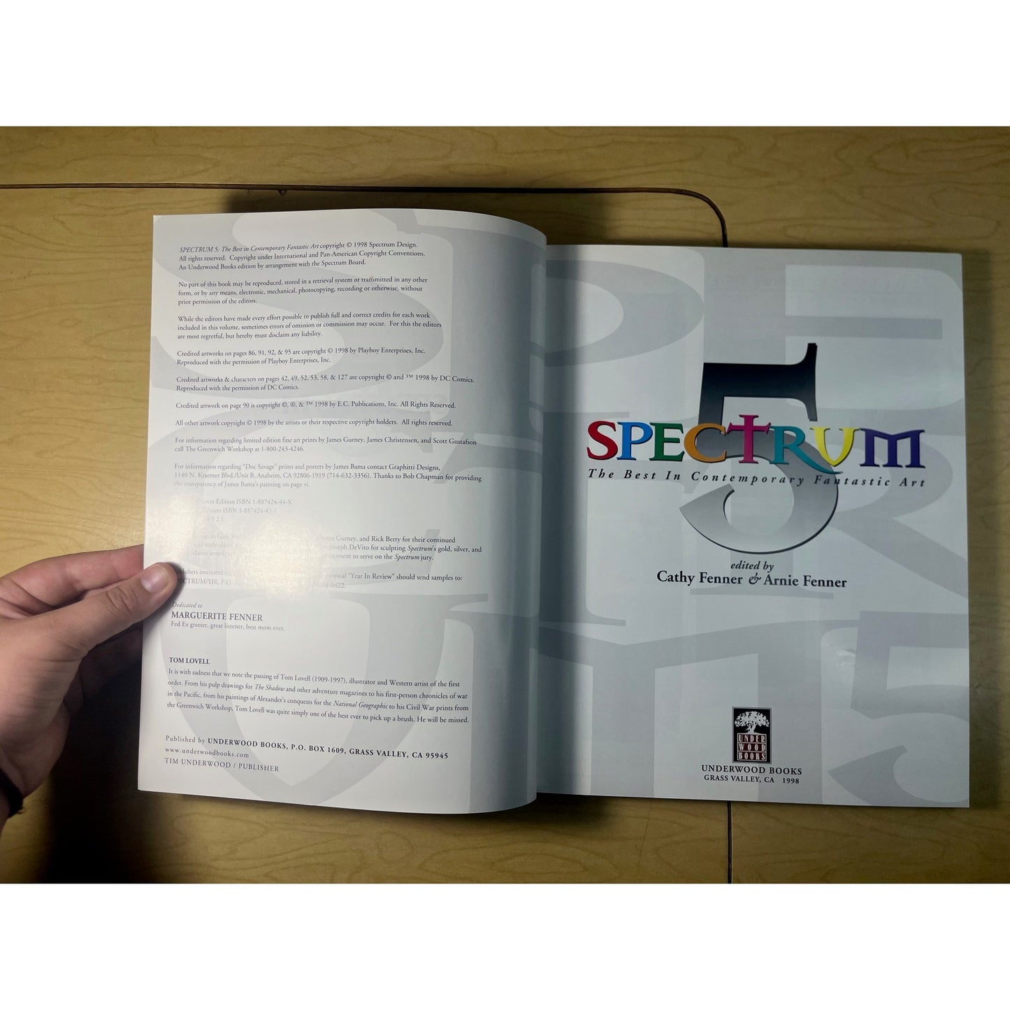 Spectrum #5 - The Best In Contemporary Fantastic Art - Paperback