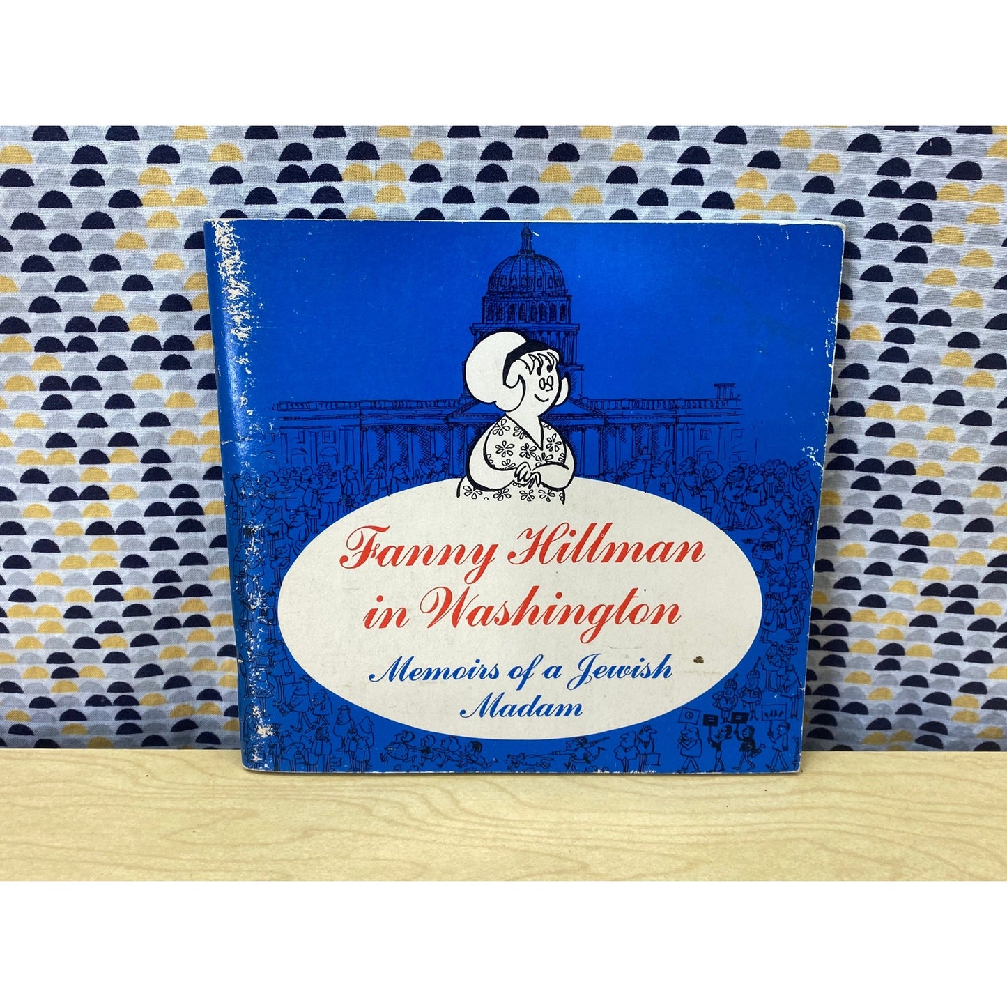 Fanny Hillman in Washington - Memoirs of a Jewish Madam - SERGIO ARAGONES ILLUSTRATED - Vintage Paperback Book - Mad Magazine
