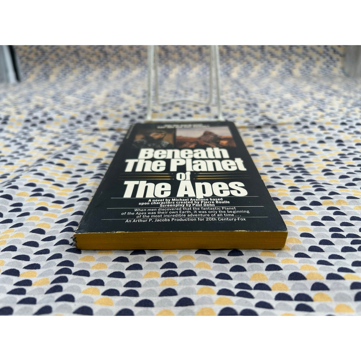 Beneath the Planet of the Apes - Michael Avallone - Vintage Paperback Book - 75 cent Bantam Books