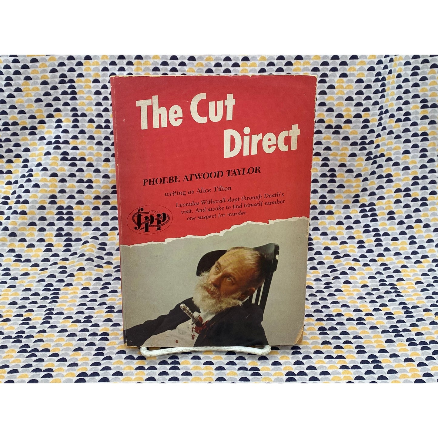 The Cut Direct - Phoebe Atwood Taylor - Alice Tilton - Vintage Paperback Book - Foul Plat Press