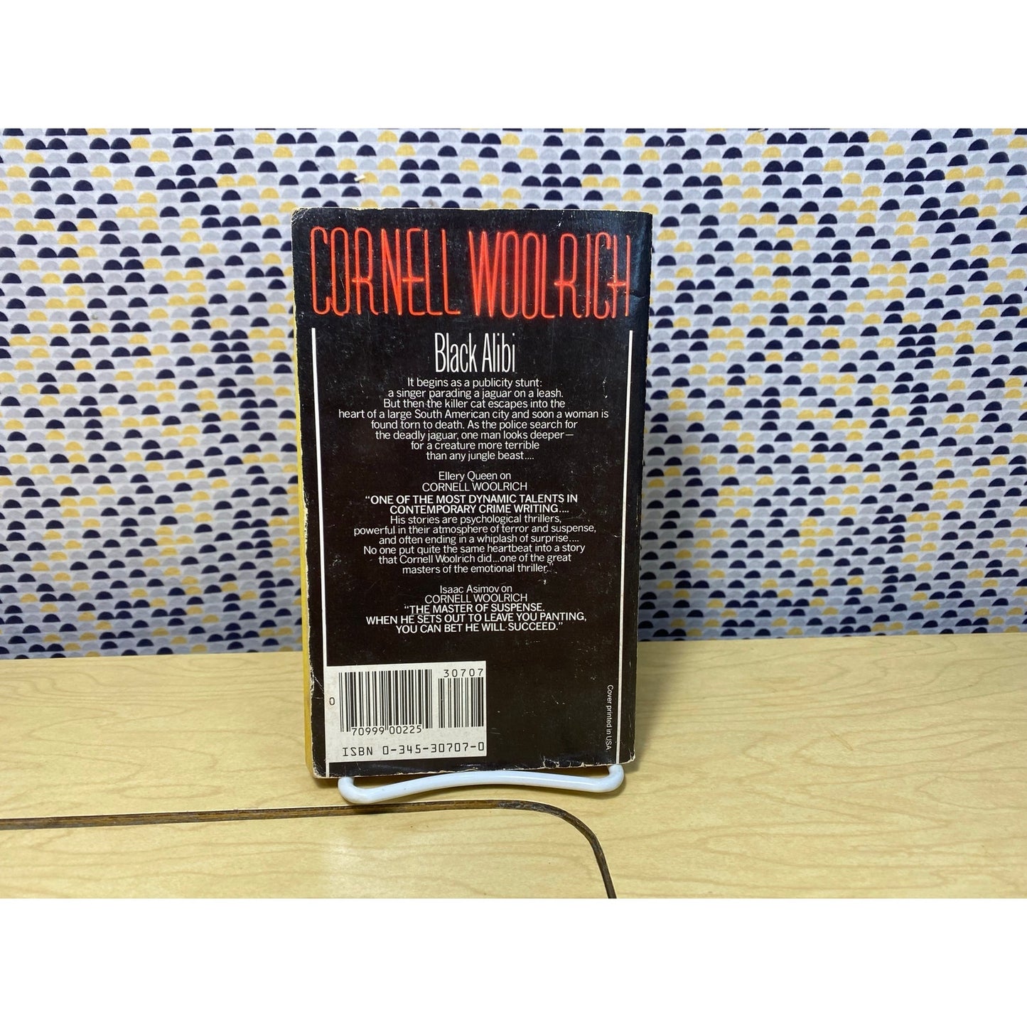 Black Alibi - Cornell Woolrich - Ballantine - Paperback