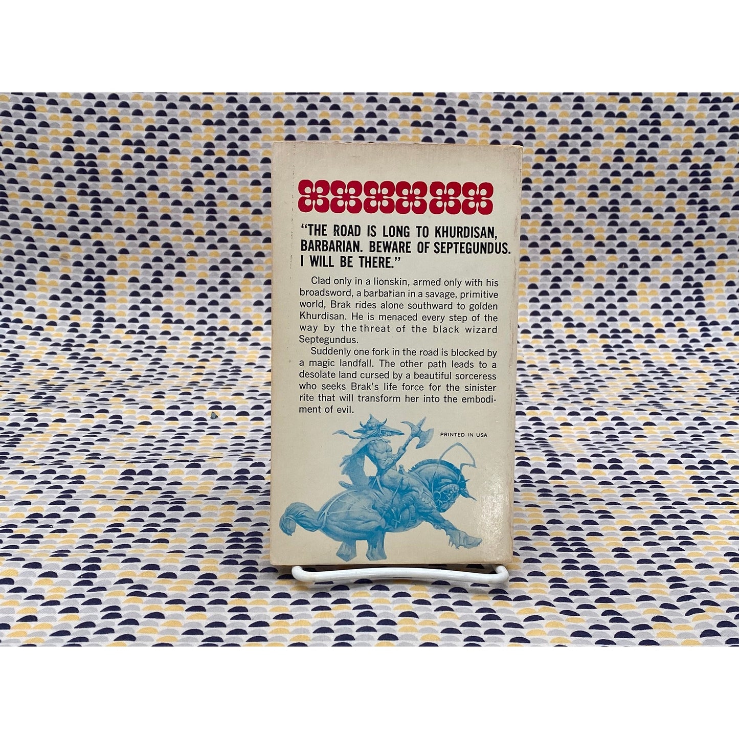 Brak The Barbarian Versus The Sorceress - John Jakes - Paperback Library Edition