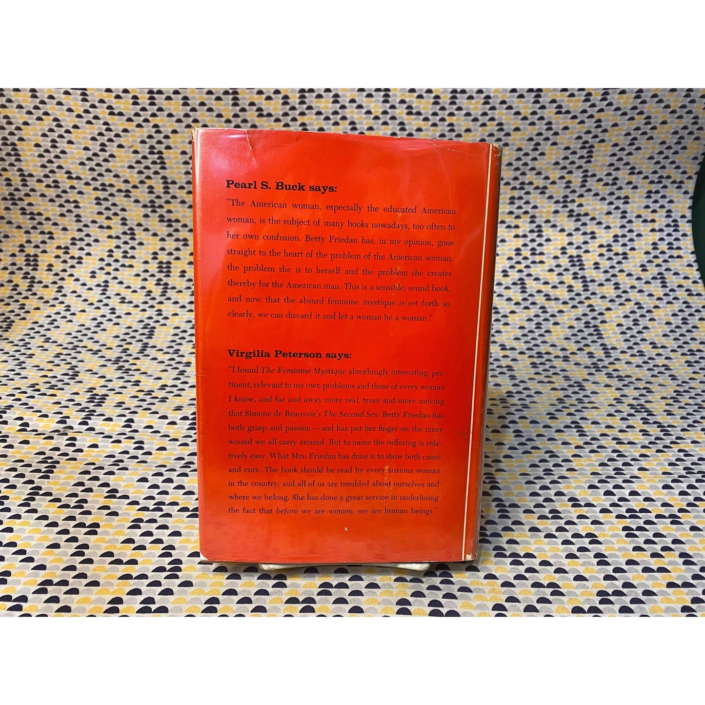 The Feminine Mystique - Betty Friedan - Hardcover -1st Edition , 1st Print