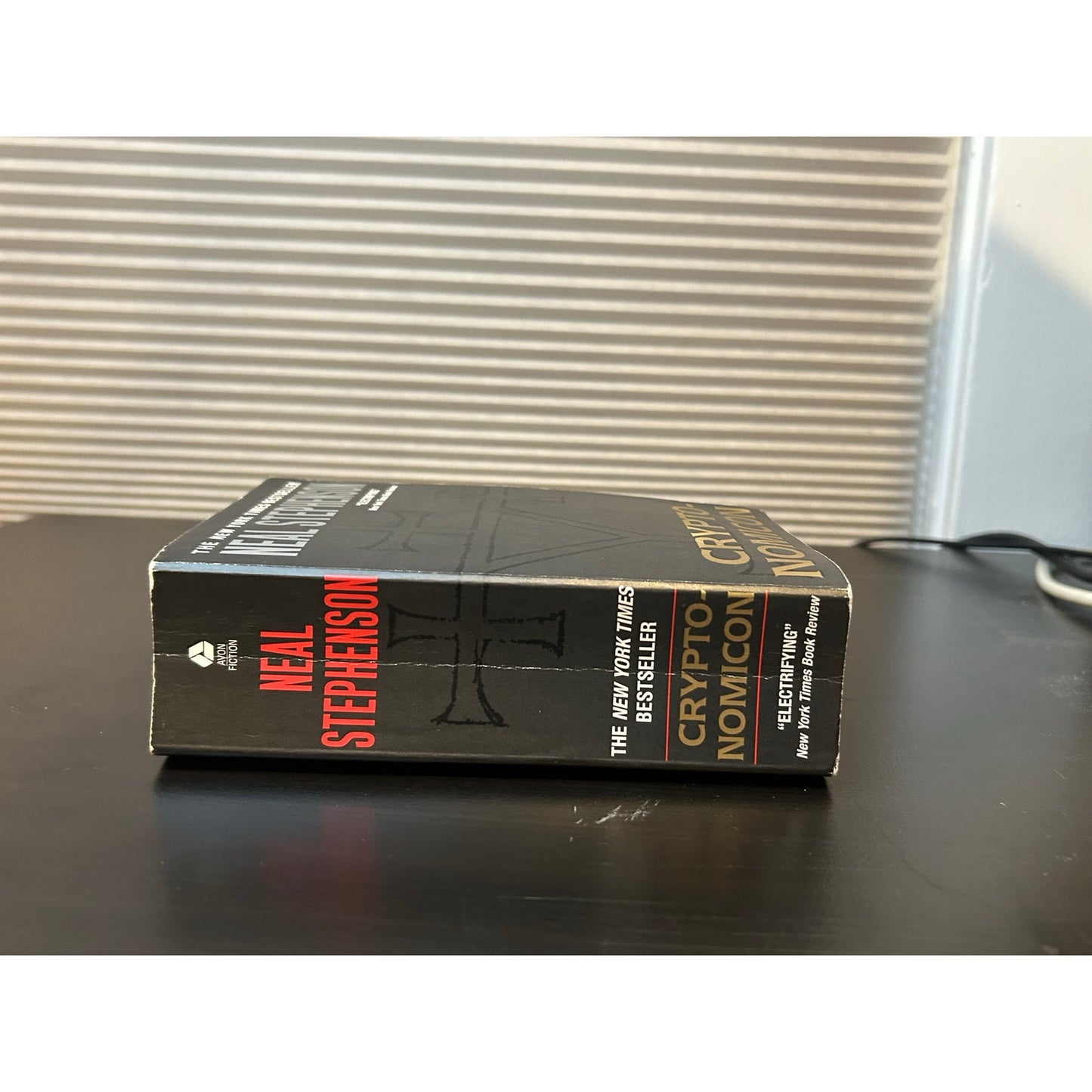 Cryptonomicon - Neal Stephenson - Vintage Paperback Book - Avon Edition